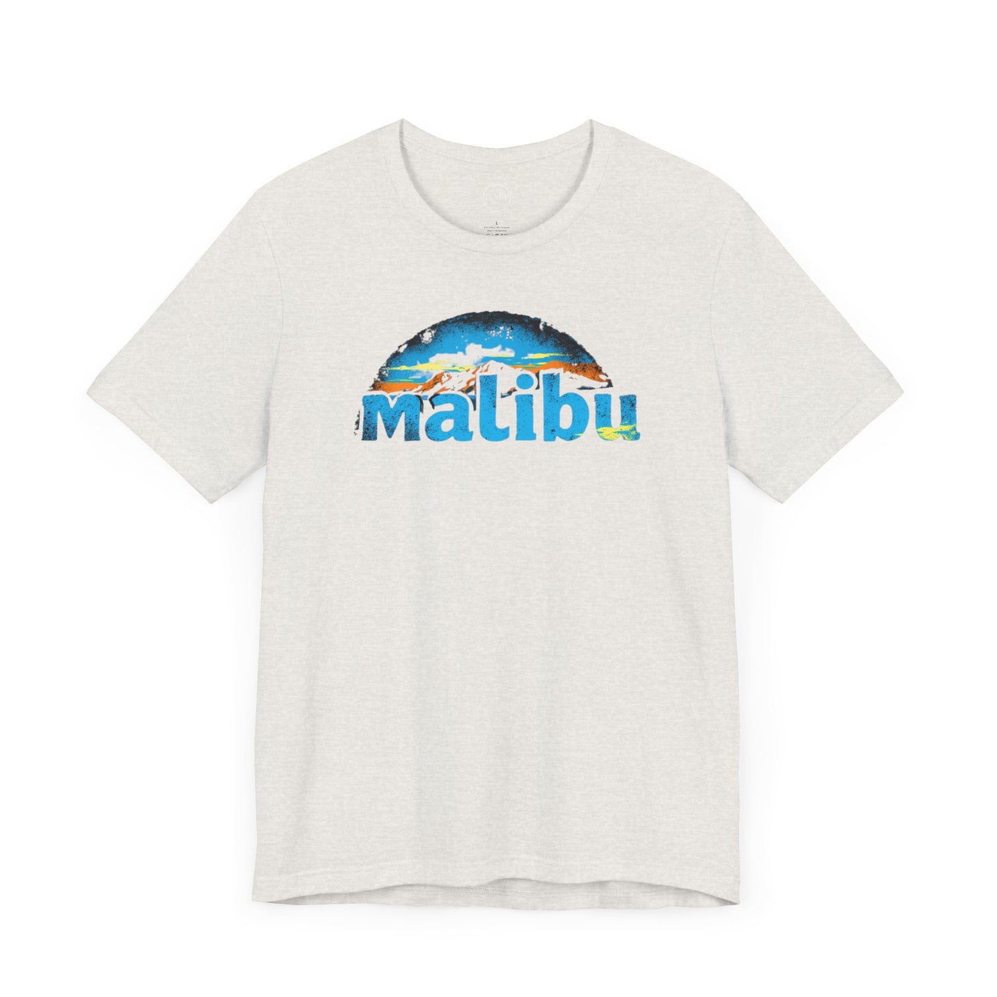 Bella+Canvas · 3001 Unisex Jersey Short Sleeve Tee - Malibu Coastal Vibes (v3)