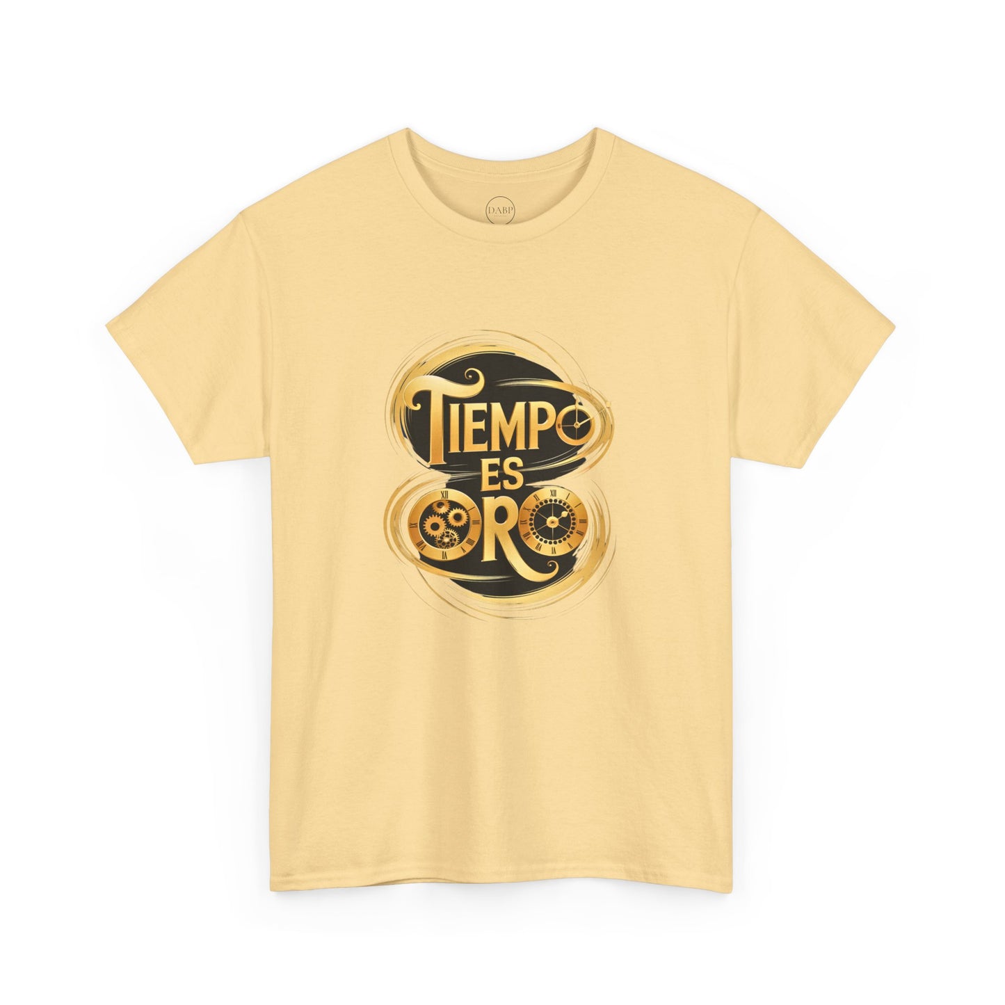 Gildan · 5000 Unisex Tee - Tiempo Es Oro – Stylish Motivational Design
