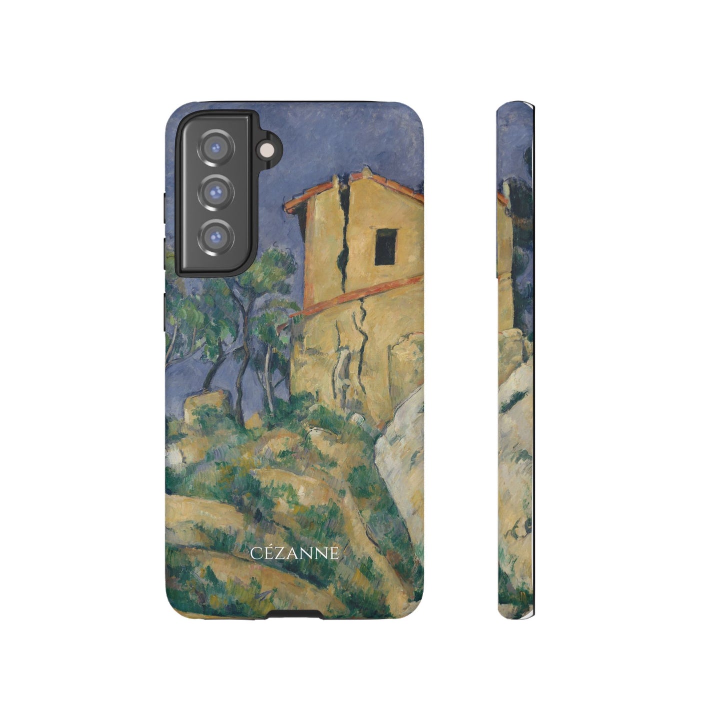 Tough Phone Case for iPhone, Samsung and Google Pixel - Cézanne, House with the Cracked Walls (1892-94)
