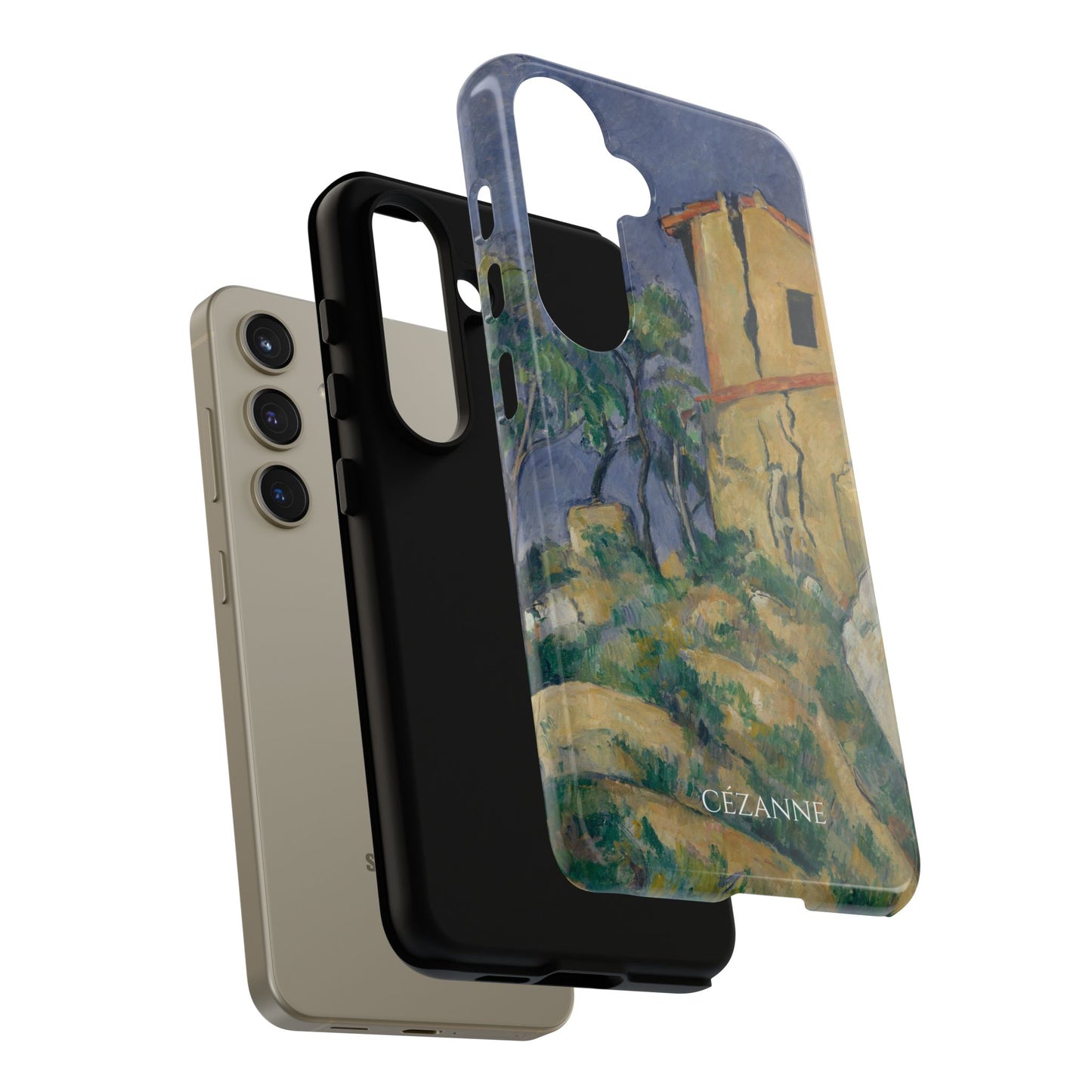 Tough Phone Case for iPhone, Samsung and Google Pixel - Cézanne, House with the Cracked Walls (1892-94)