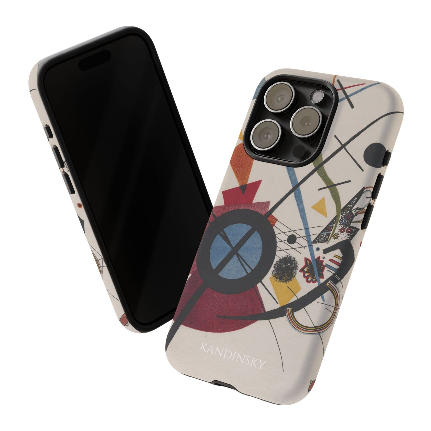 Tough Phone Case for iPhone, Samsung and Google Pixel - Kandinsky, Violett (1923)