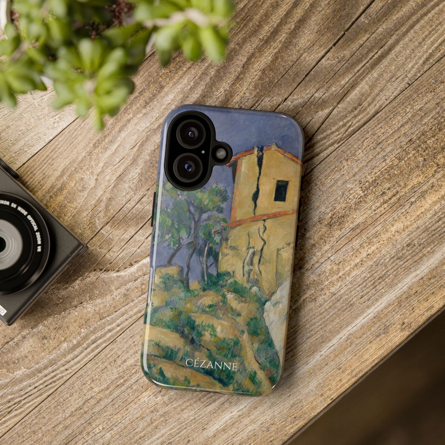 Tough Phone Case for iPhone, Samsung and Google Pixel - Cézanne, House with the Cracked Walls (1892-94)
