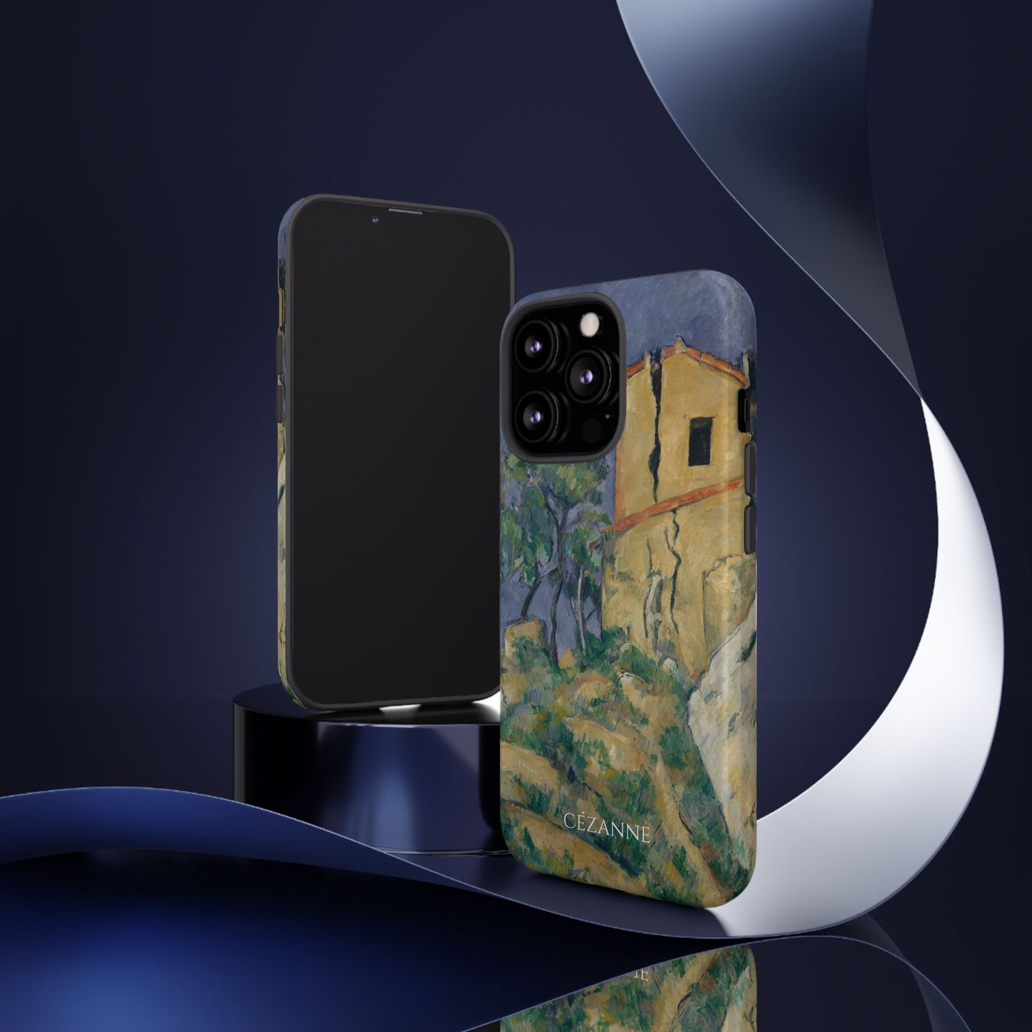 Tough Phone Case for iPhone, Samsung and Google Pixel - Cézanne, House with the Cracked Walls (1892-94)