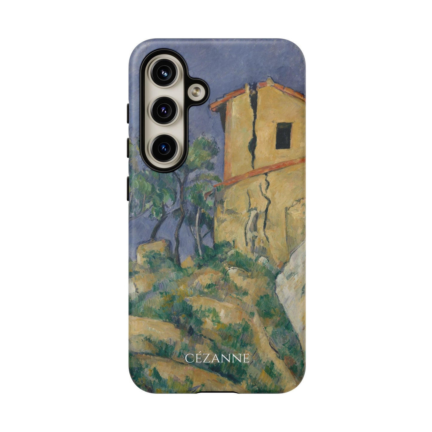 Tough Phone Case for iPhone, Samsung and Google Pixel - Cézanne, House with the Cracked Walls (1892-94)