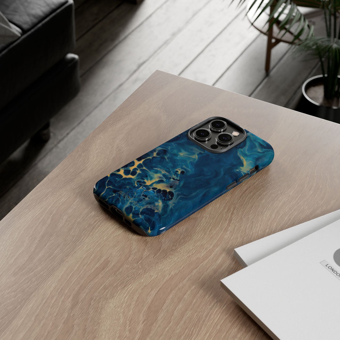 Tough Phone Case for iPhone, Samsung and Google Pixel - DABPdesigns Acrylic Abstract Design (v3)