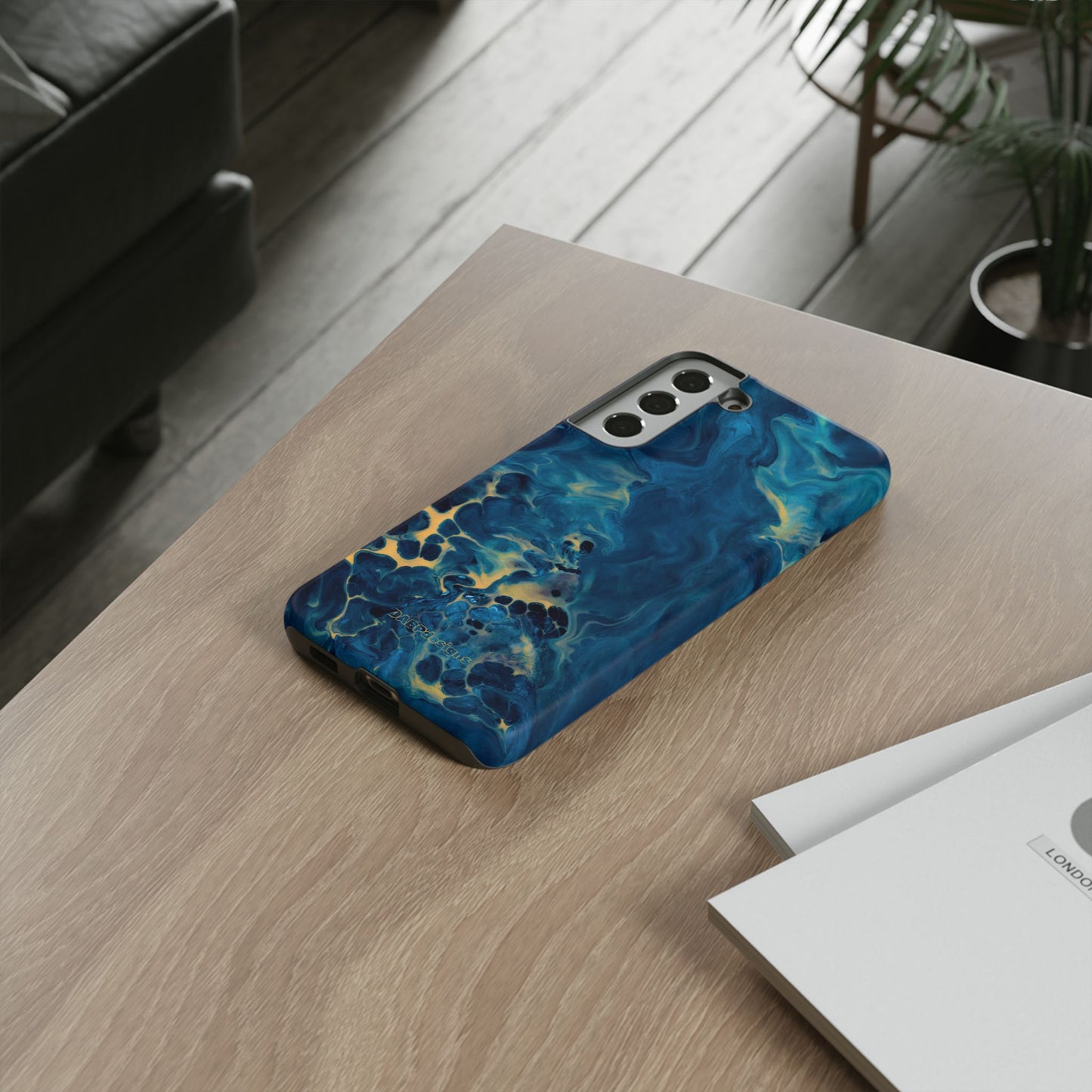 Tough Phone Case for iPhone, Samsung and Google Pixel - DABPdesigns Acrylic Abstract Design (v3)