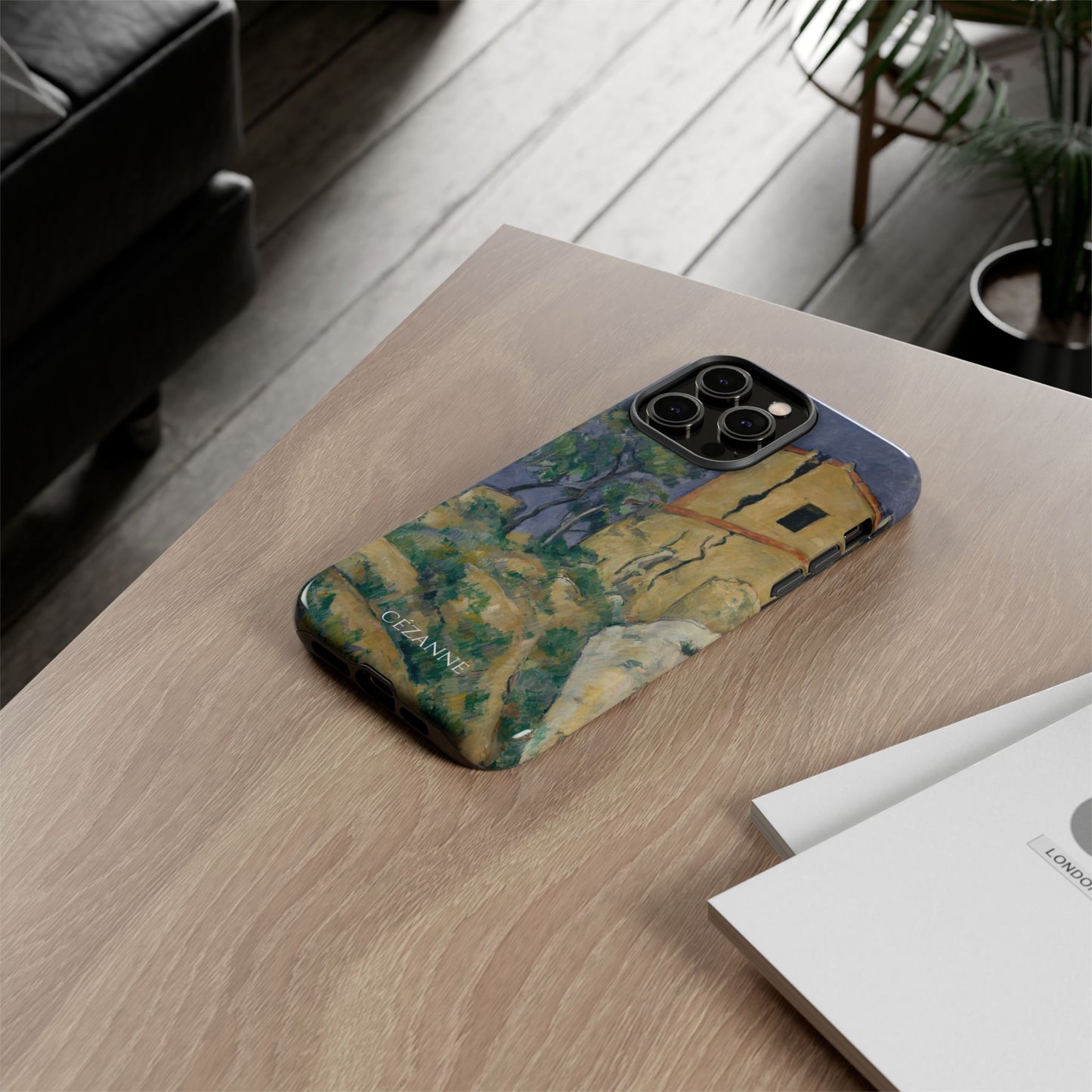 Tough Phone Case for iPhone, Samsung and Google Pixel - Cézanne, House with the Cracked Walls (1892-94)