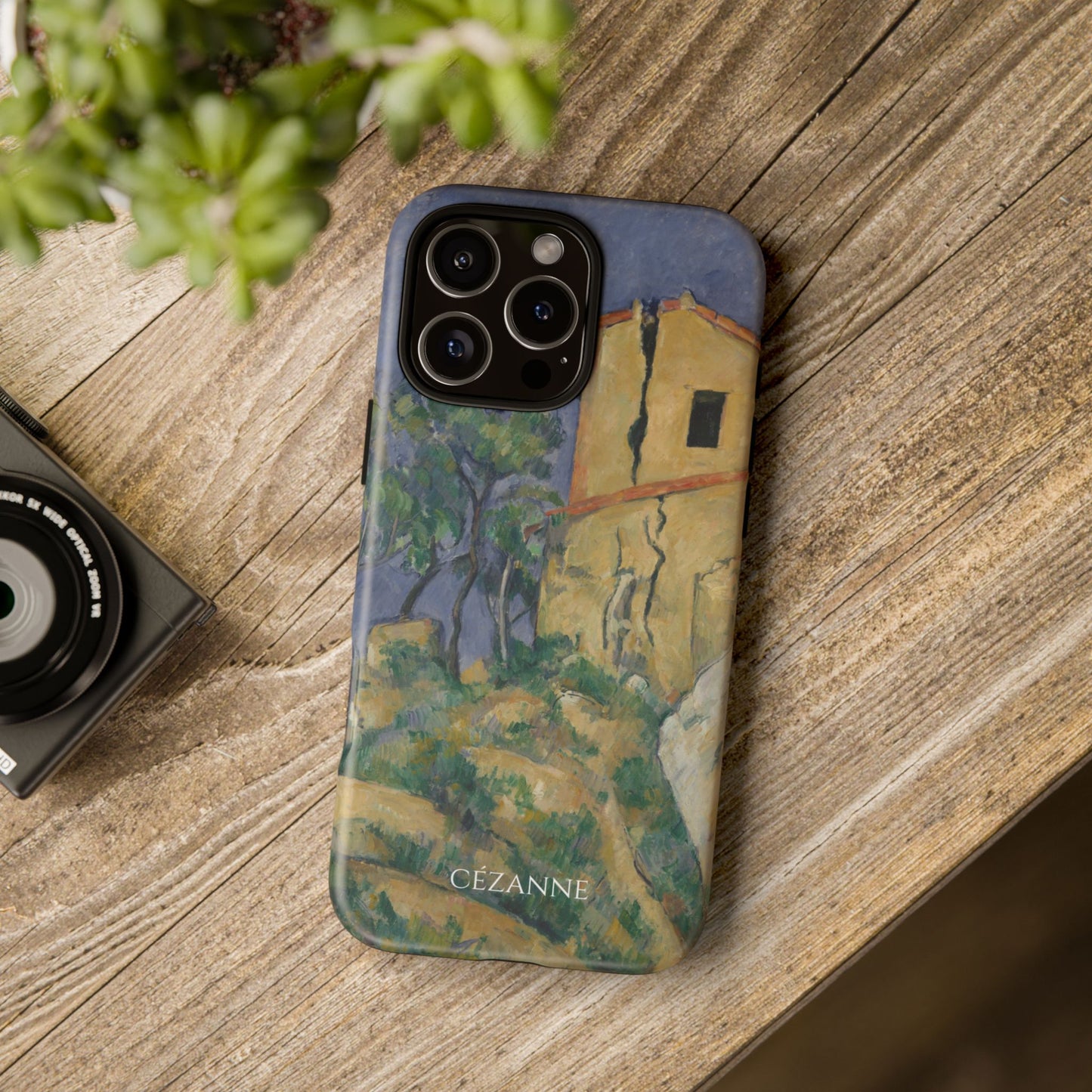 Tough Phone Case for iPhone, Samsung and Google Pixel - Cézanne, House with the Cracked Walls (1892-94)