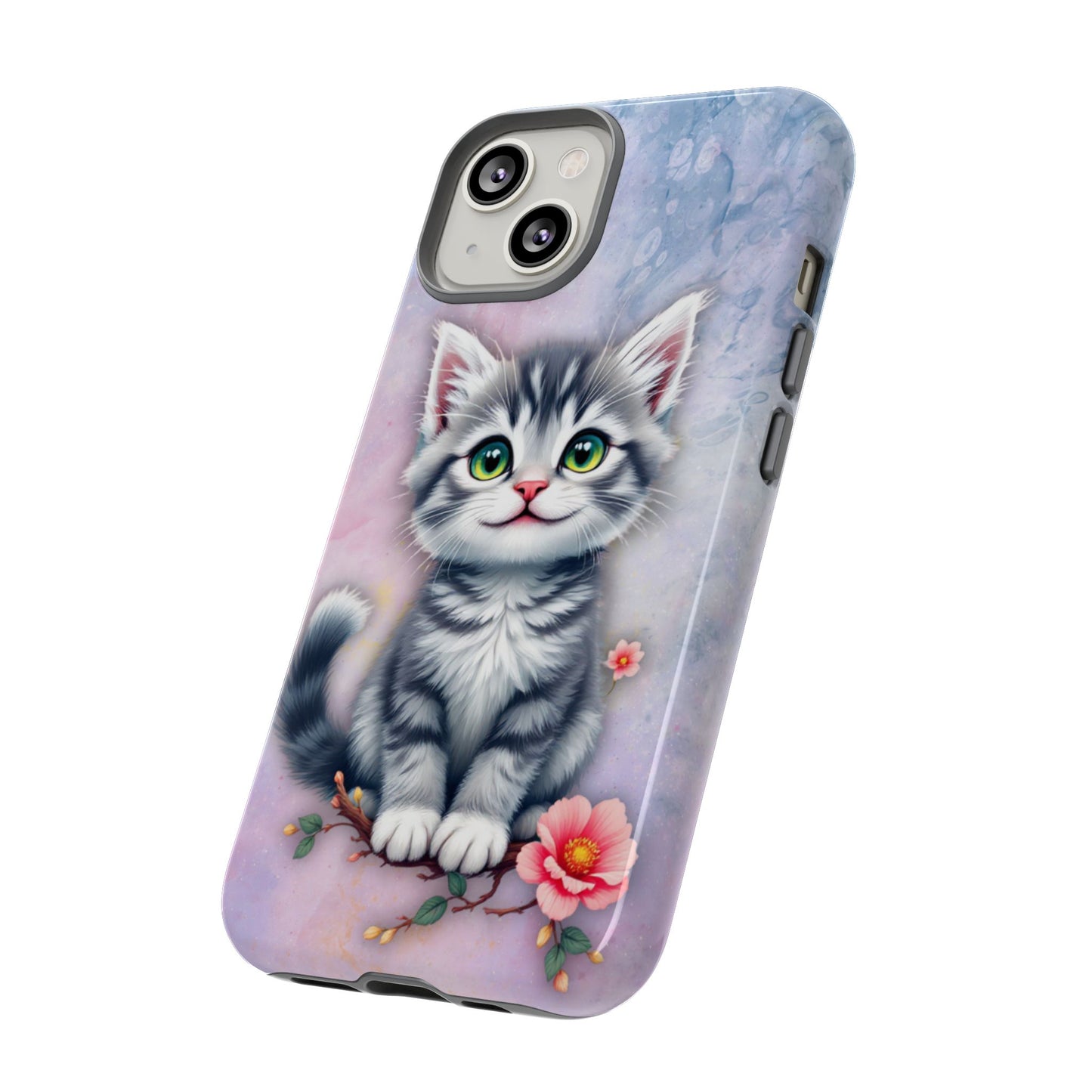 Tough Phone Case for iPhone, Samsung and Google Pixel - Dem Putty Tat Series (v1)