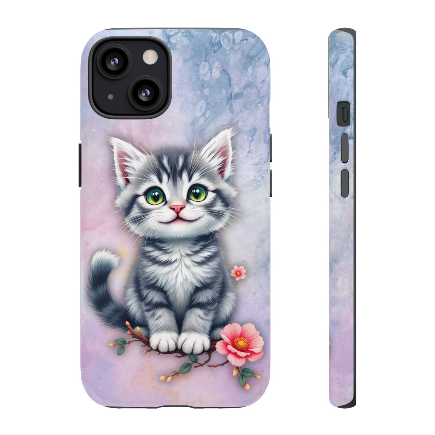 Tough Phone Case for iPhone, Samsung and Google Pixel - Dem Putty Tat Series (v1)