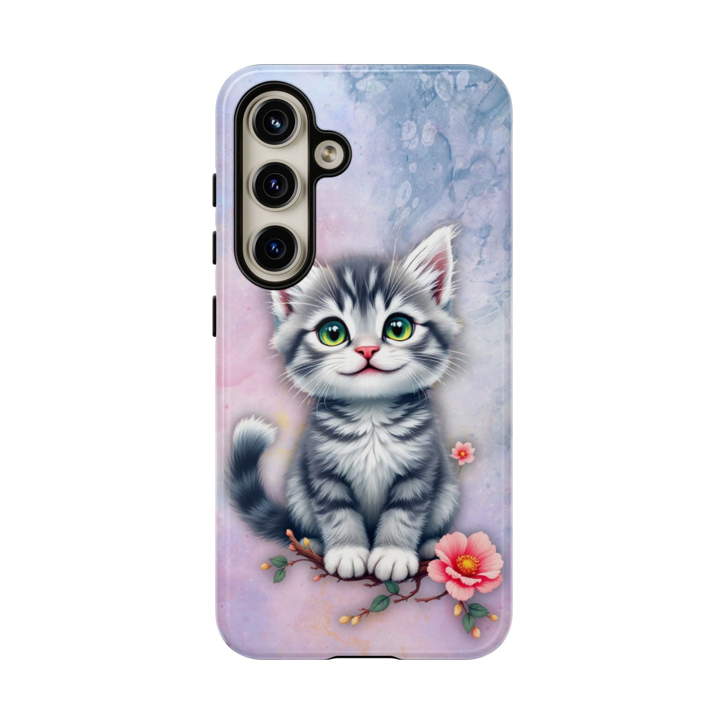 Tough Phone Case for iPhone, Samsung and Google Pixel - Dem Putty Tat Series (v1)