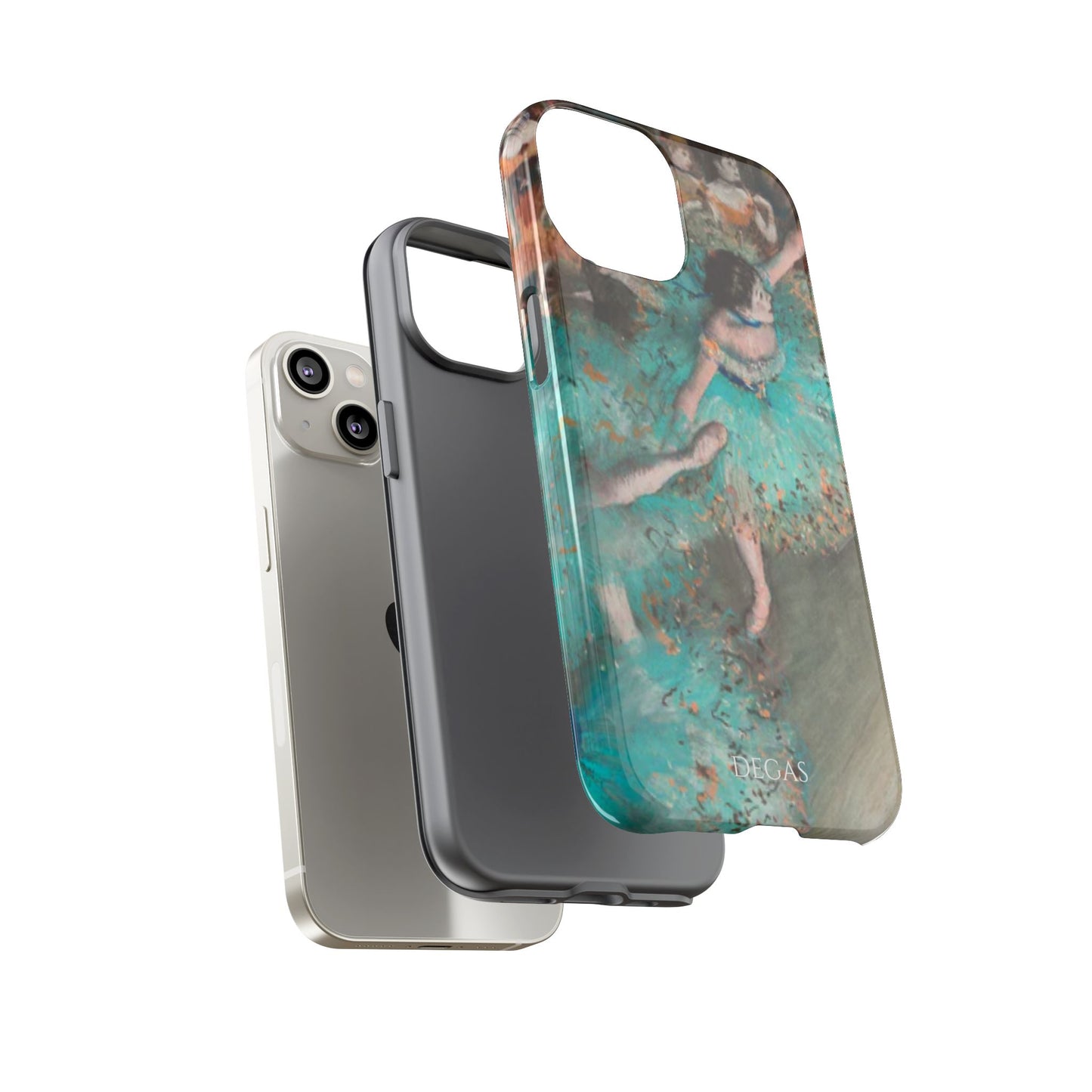 Tough Phone Case for iPhone, Samsung and Google Pixel - Degas, The Green Dancer (1877-79)