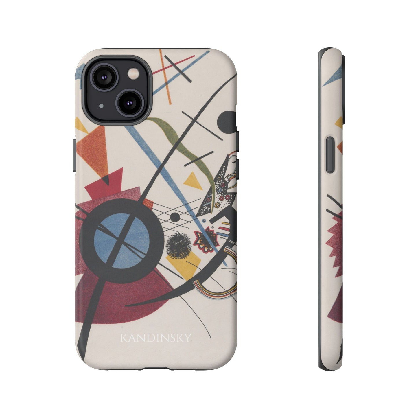 Tough Phone Case for iPhone, Samsung and Google Pixel - Kandinsky, Violett (1923)