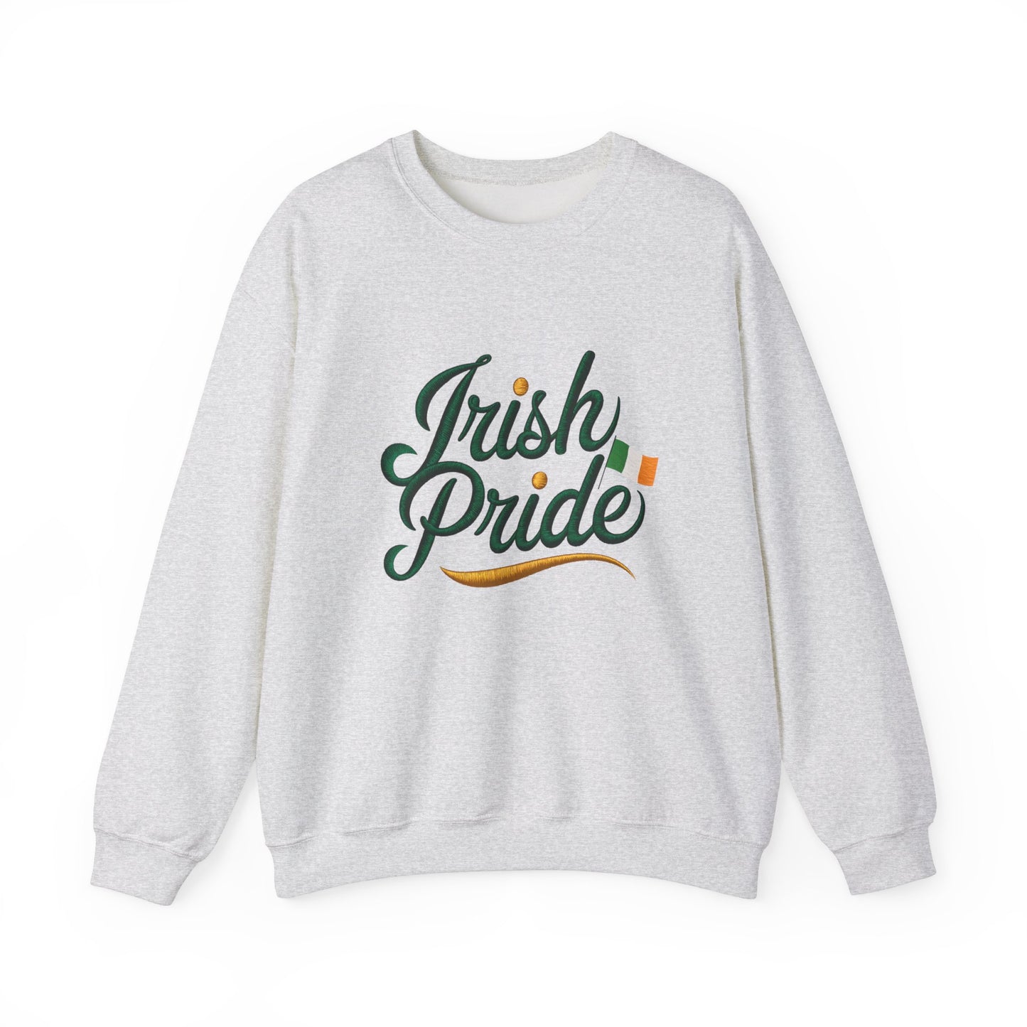 Gildan 18000 Unisex Heavy Blend™ Crewneck Sweatshirt - Irish Pride St. Patrick’s Day Design