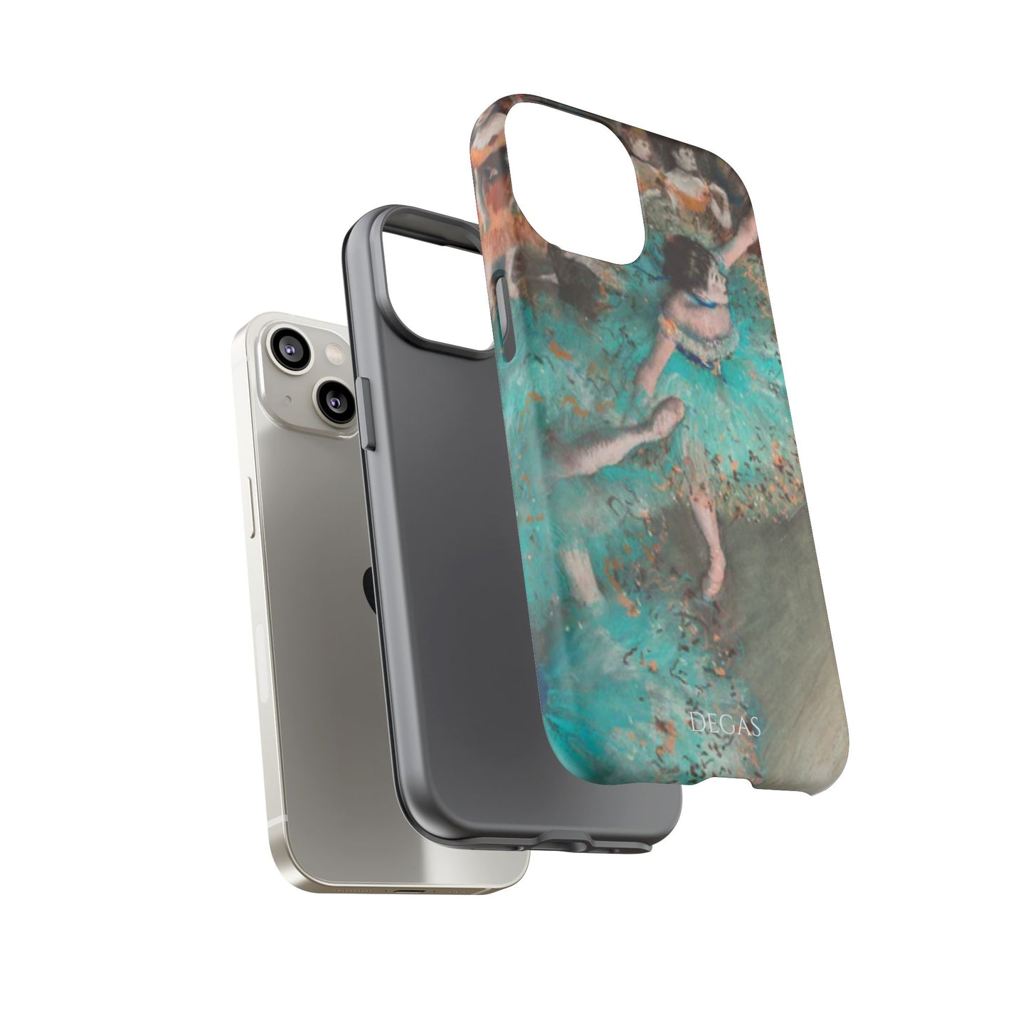 Tough Phone Case for iPhone, Samsung and Google Pixel - Degas, The Green Dancer (1877-79)