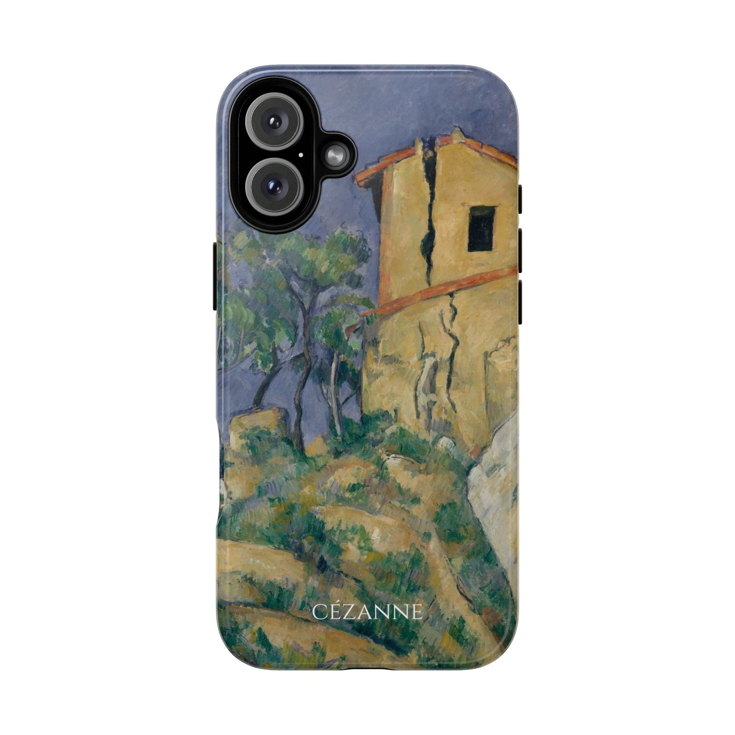 Tough Phone Case for iPhone, Samsung and Google Pixel - Cézanne, House with the Cracked Walls (1892-94)
