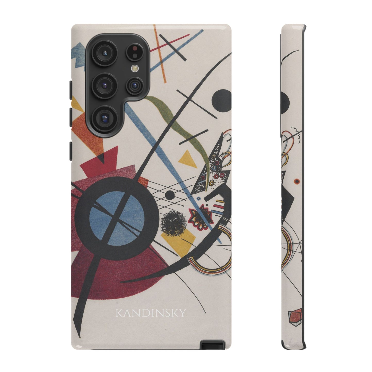 Tough Phone Case for iPhone, Samsung and Google Pixel - Kandinsky, Violett (1923)