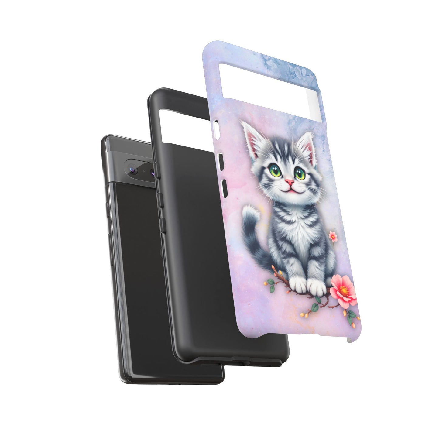 Tough Phone Case for iPhone, Samsung and Google Pixel - Dem Putty Tat Series (v1)