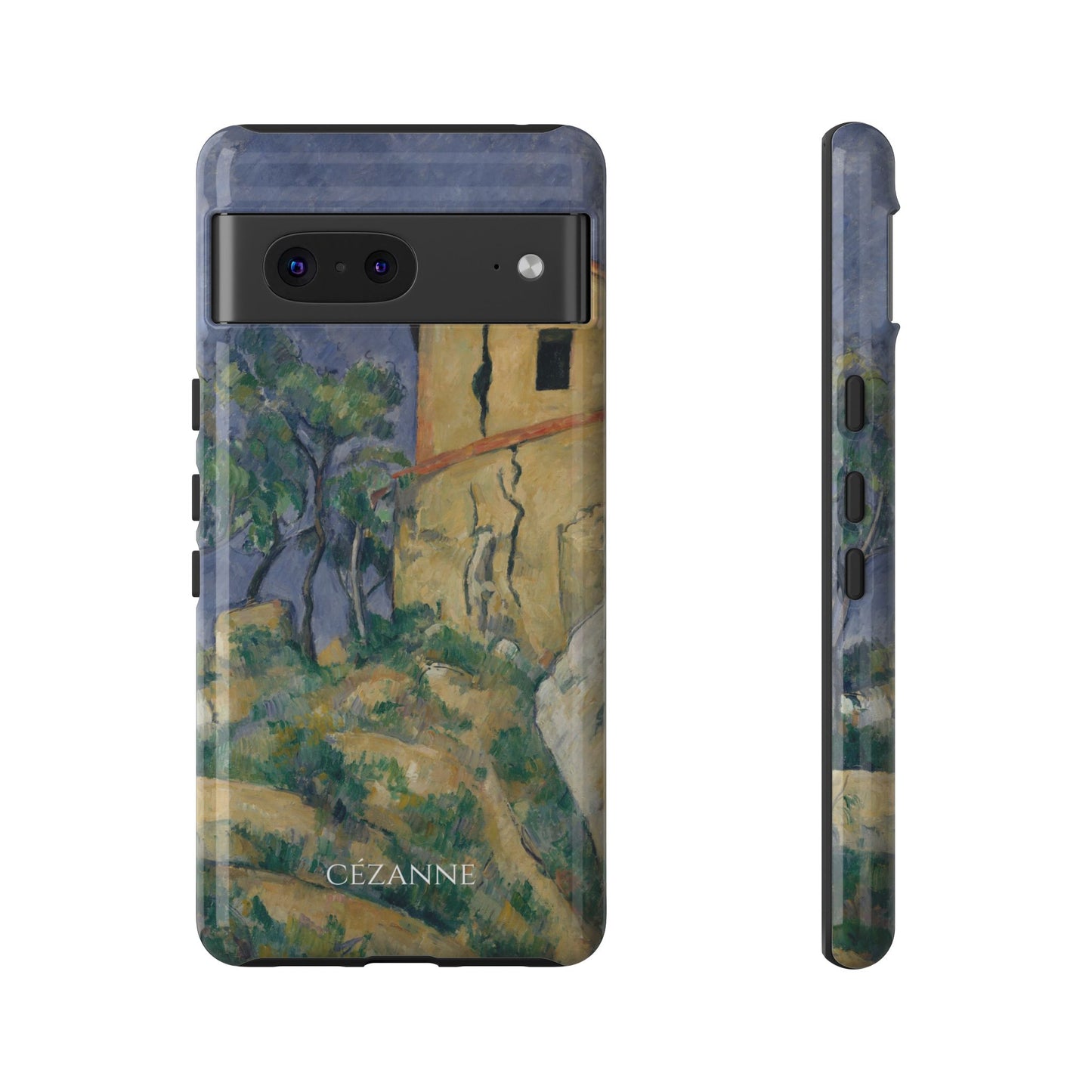 Tough Phone Case for iPhone, Samsung and Google Pixel - Cézanne, House with the Cracked Walls (1892-94)