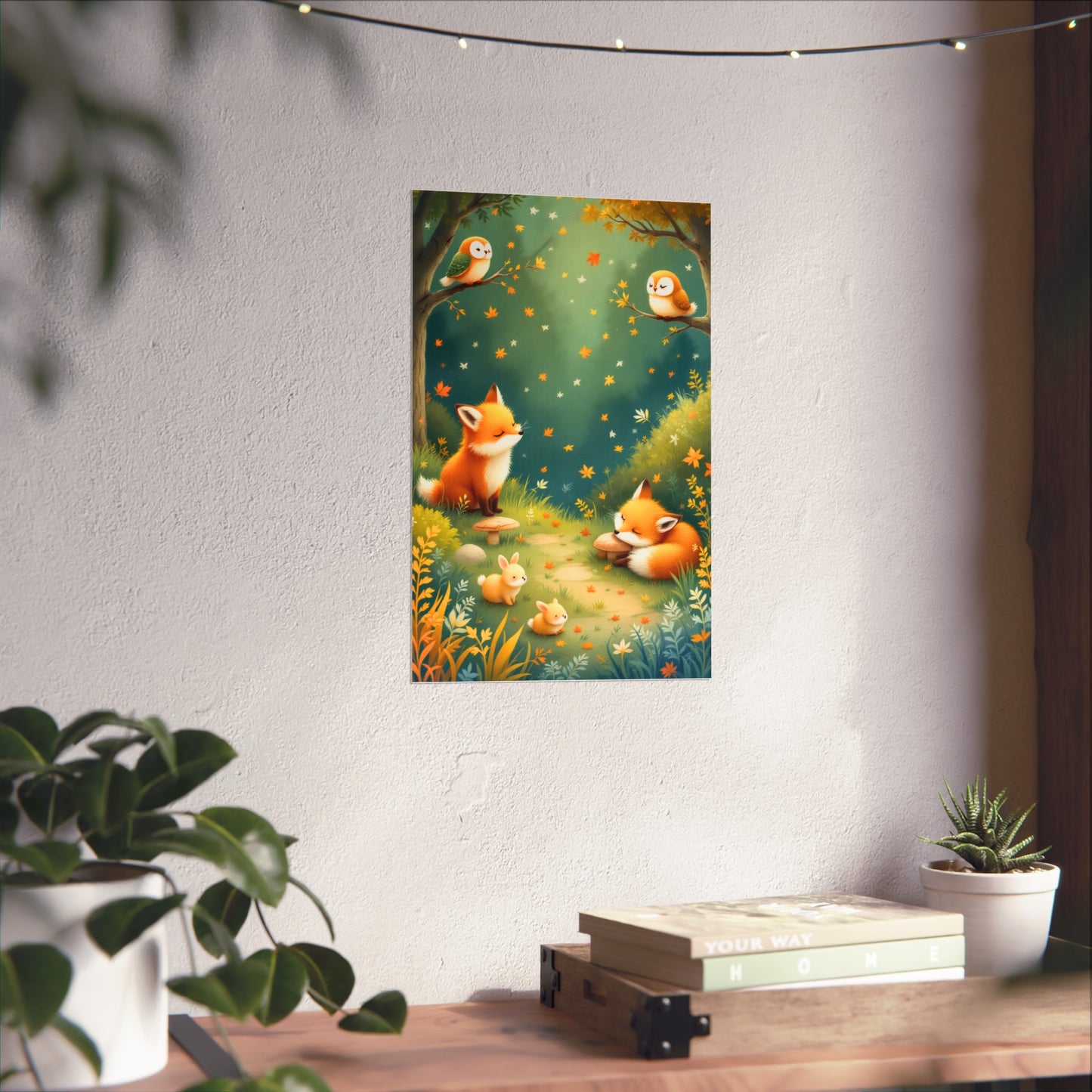 Autumn Forest Friends - Cozy Woodland Animals