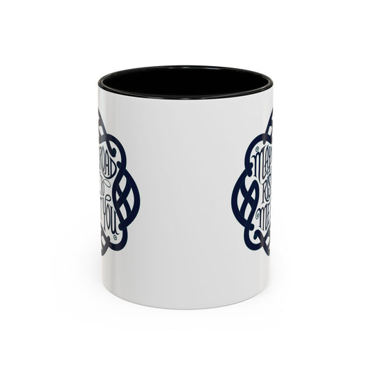 May the Road Rise to Meet You - Celtic Knot Design Mug