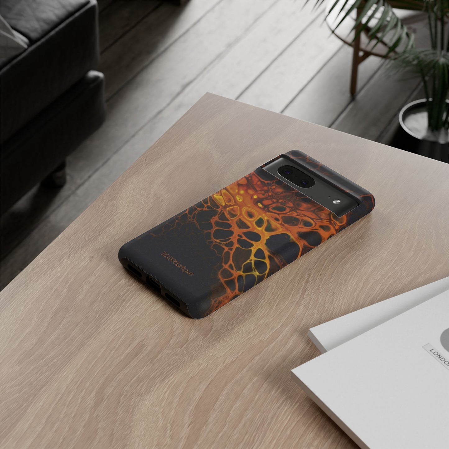Tough Phone Case for iPhone, Samsung and Google Pixel - DABPdesigns Acrylic Abstract Design (v2)