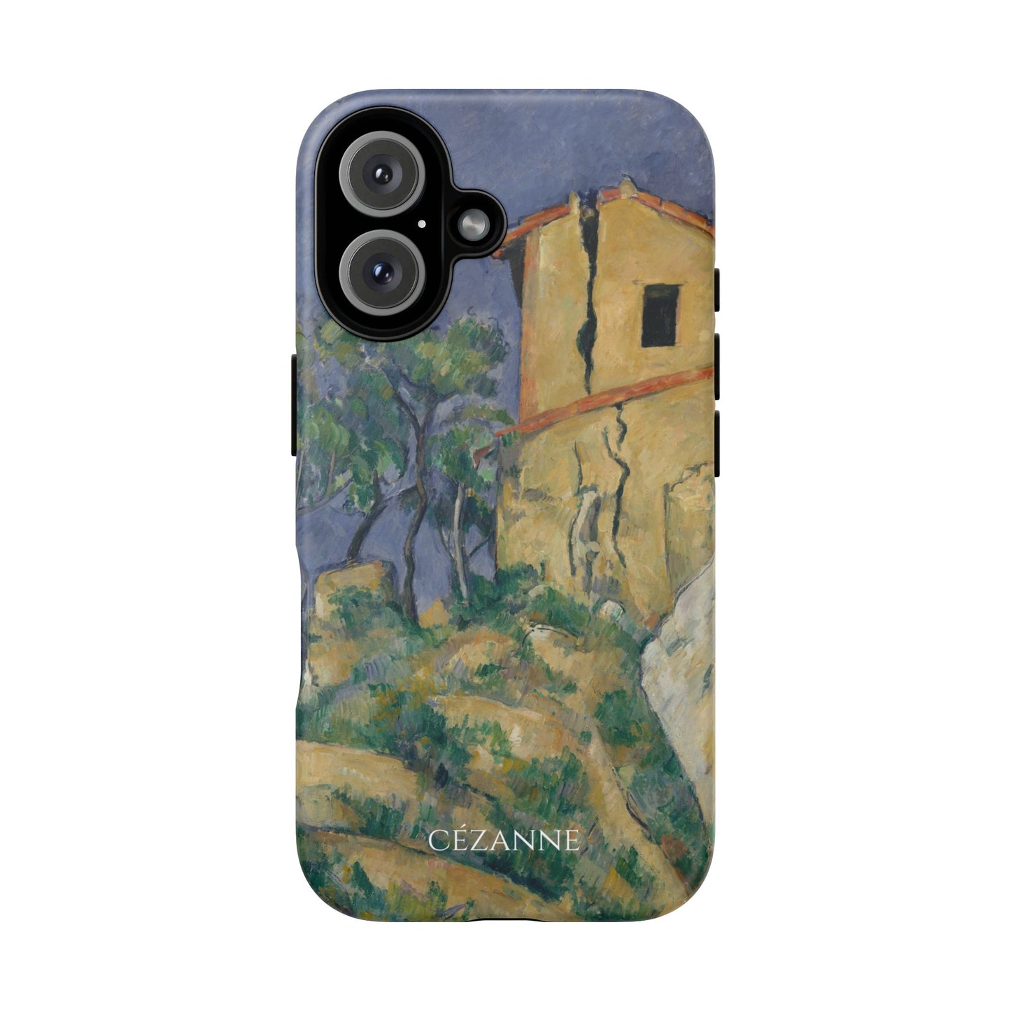 Tough Phone Case for iPhone, Samsung and Google Pixel - Cézanne, House with the Cracked Walls (1892-94)