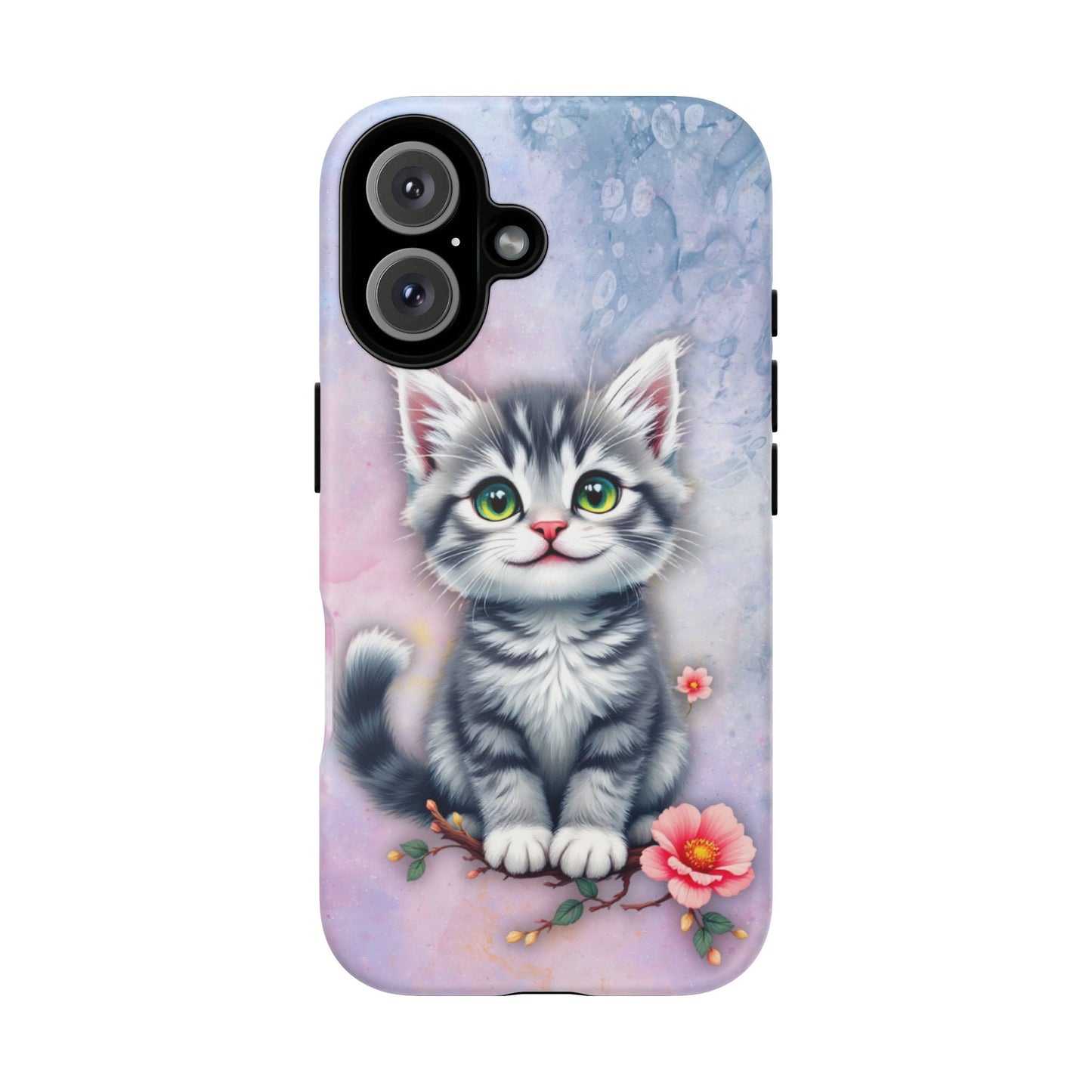 Tough Phone Case for iPhone, Samsung and Google Pixel - Dem Putty Tat Series (v1)