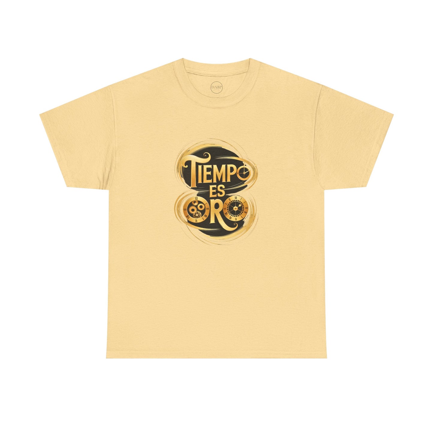 Gildan · 5000 Unisex Tee - Tiempo Es Oro – Stylish Motivational Design