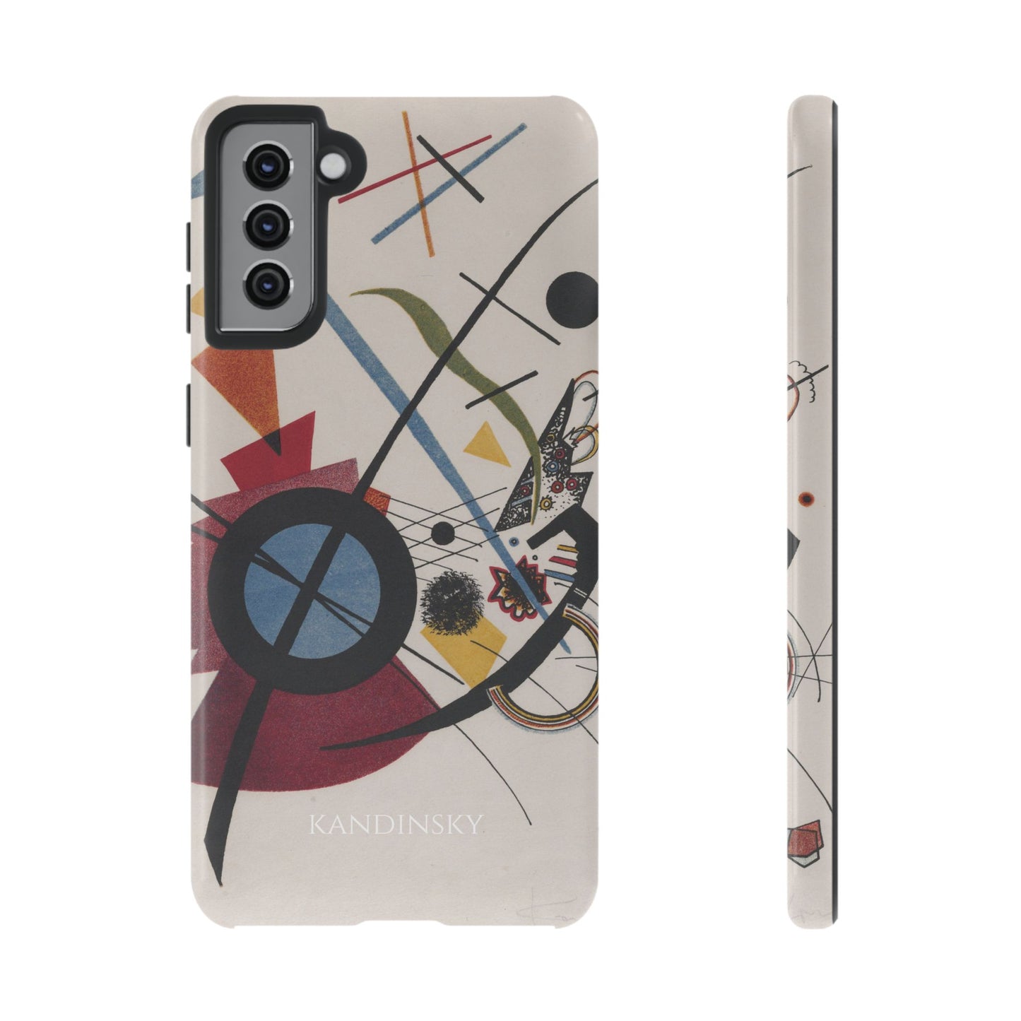 Tough Phone Case for iPhone, Samsung and Google Pixel - Kandinsky, Violett (1923)