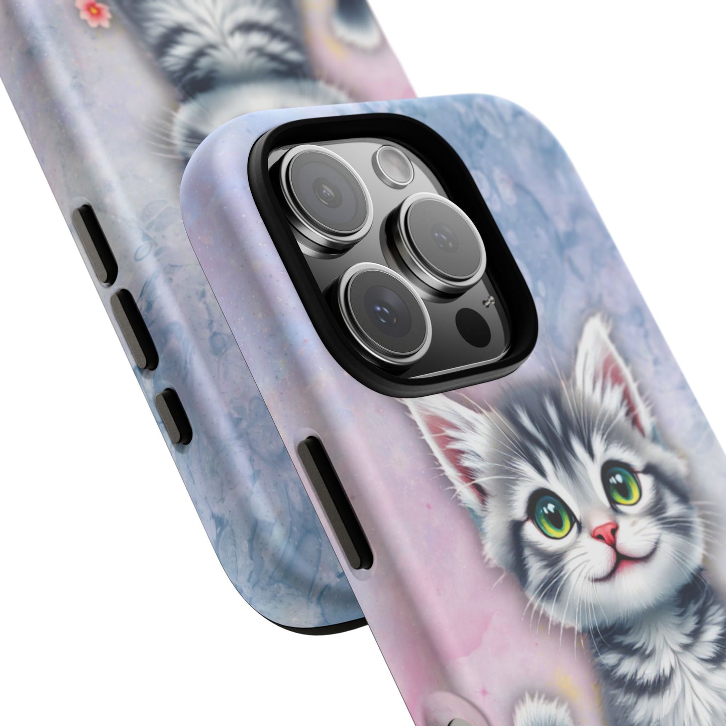 Tough Phone Case for iPhone, Samsung and Google Pixel - Dem Putty Tat Series (v1)
