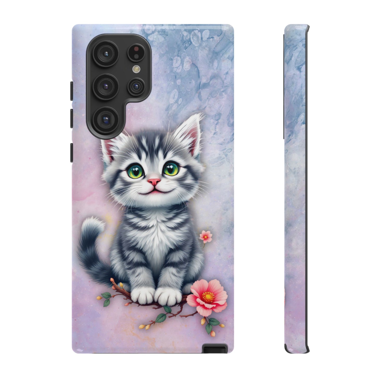 Tough Phone Case for iPhone, Samsung and Google Pixel - Dem Putty Tat Series (v1)