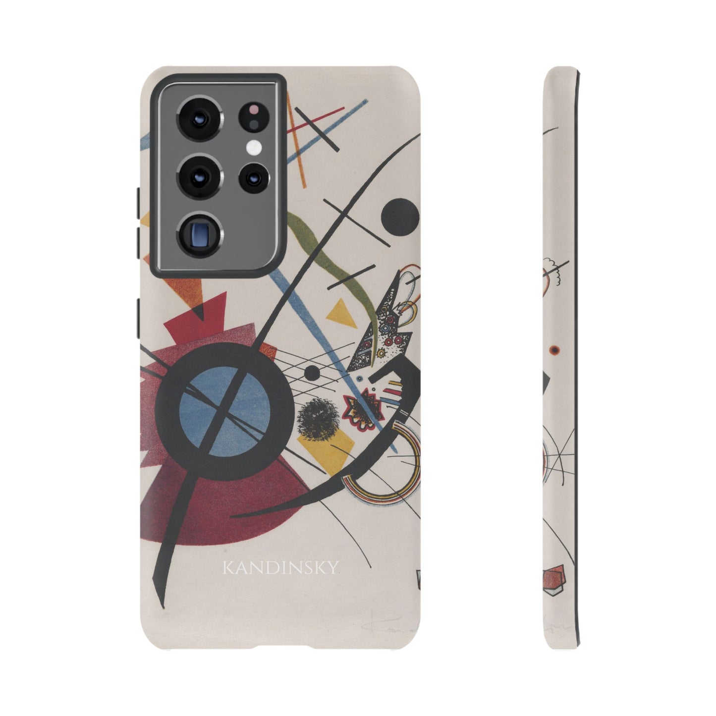 Tough Phone Case for iPhone, Samsung and Google Pixel - Kandinsky, Violett (1923)