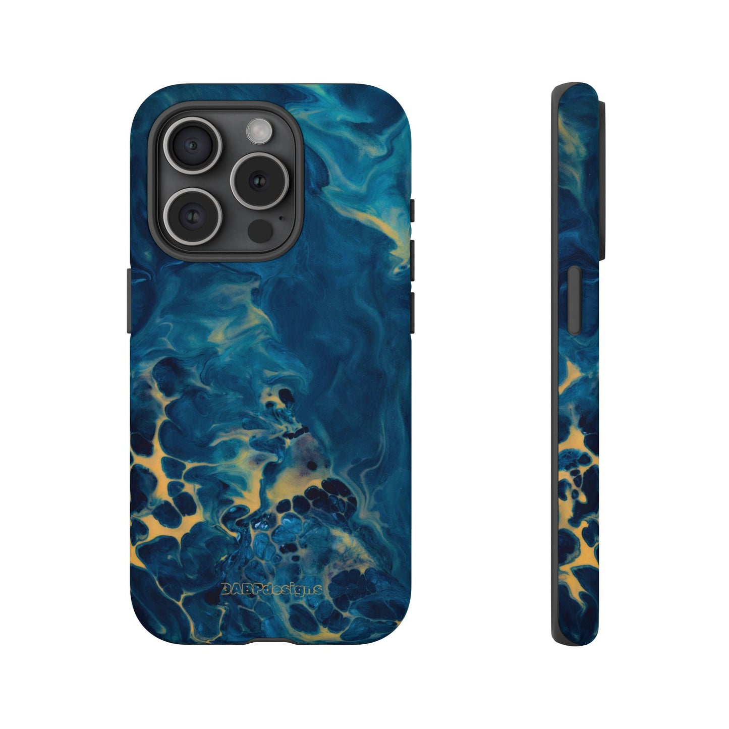 Tough Phone Case for iPhone, Samsung and Google Pixel - DABPdesigns Acrylic Abstract Design (v3)