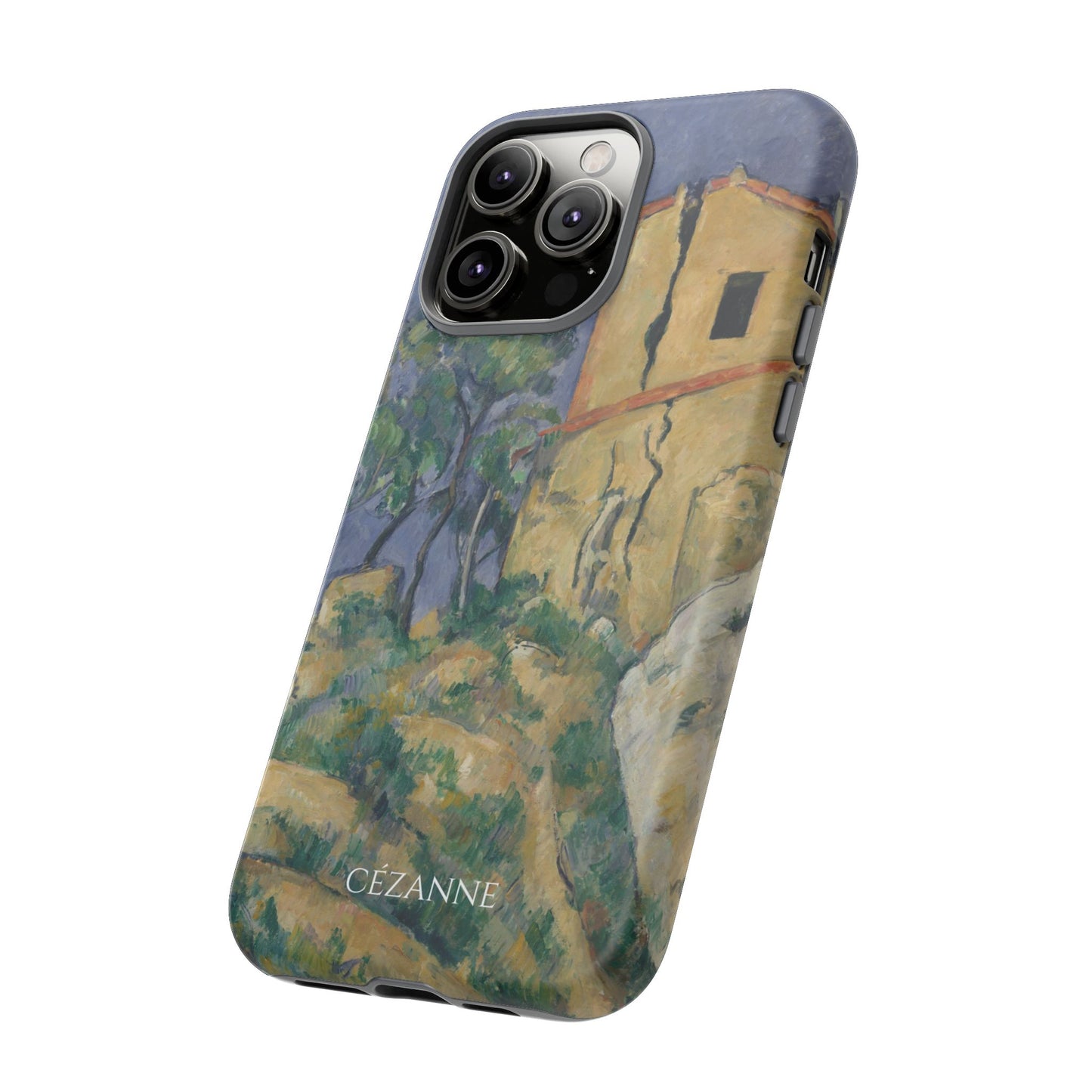 Tough Phone Case for iPhone, Samsung and Google Pixel - Cézanne, House with the Cracked Walls (1892-94)