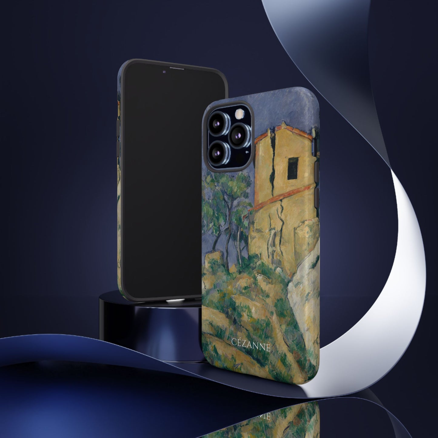 Tough Phone Case for iPhone, Samsung and Google Pixel - Cézanne, House with the Cracked Walls (1892-94)