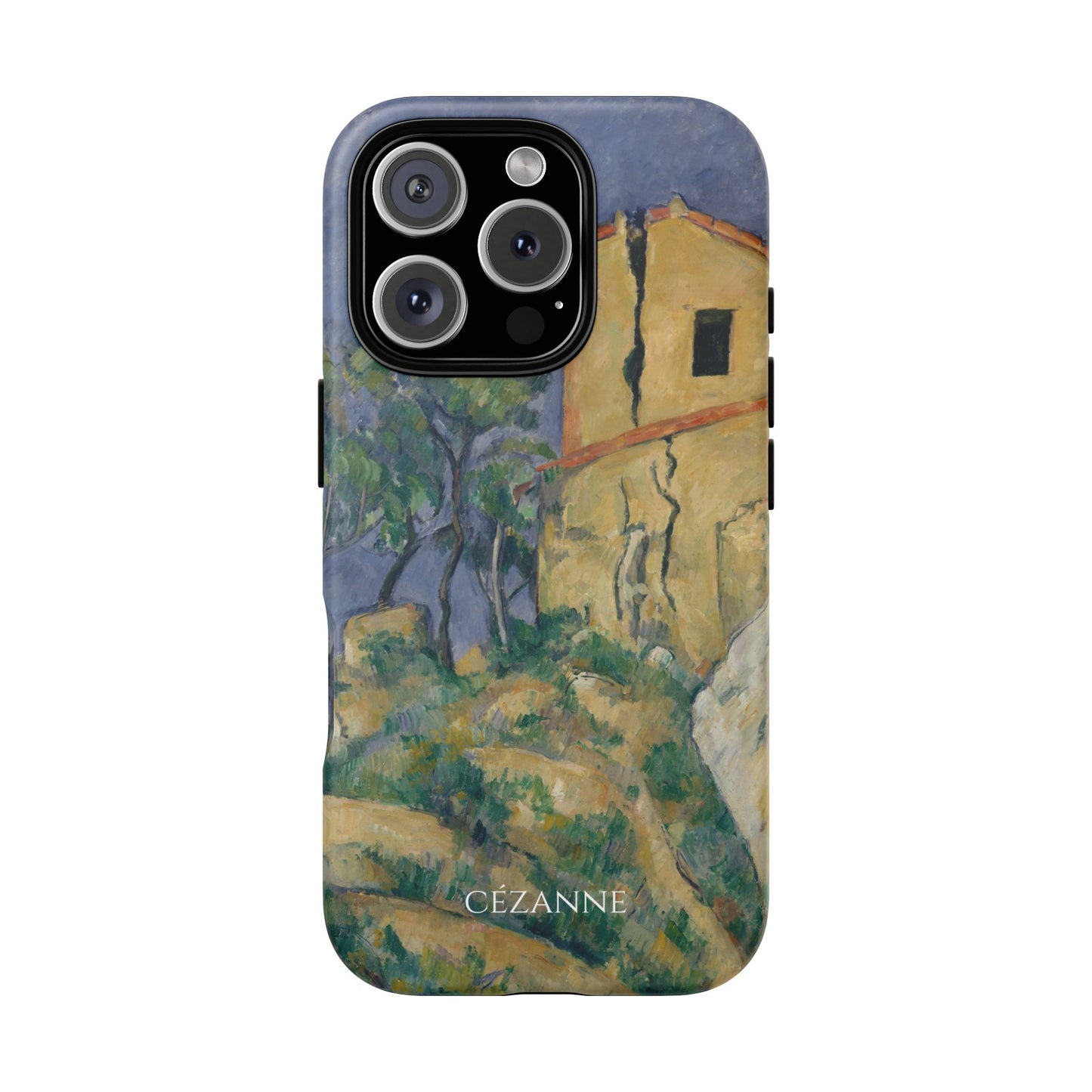 Tough Phone Case for iPhone, Samsung and Google Pixel - Cézanne, House with the Cracked Walls (1892-94)