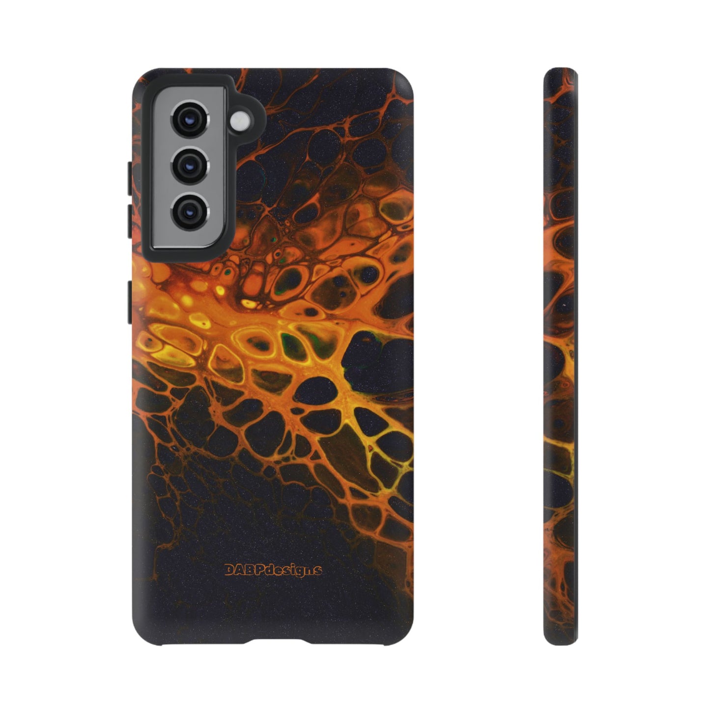 Tough Phone Case for iPhone, Samsung and Google Pixel - DABPdesigns Acrylic Abstract Design (v2)