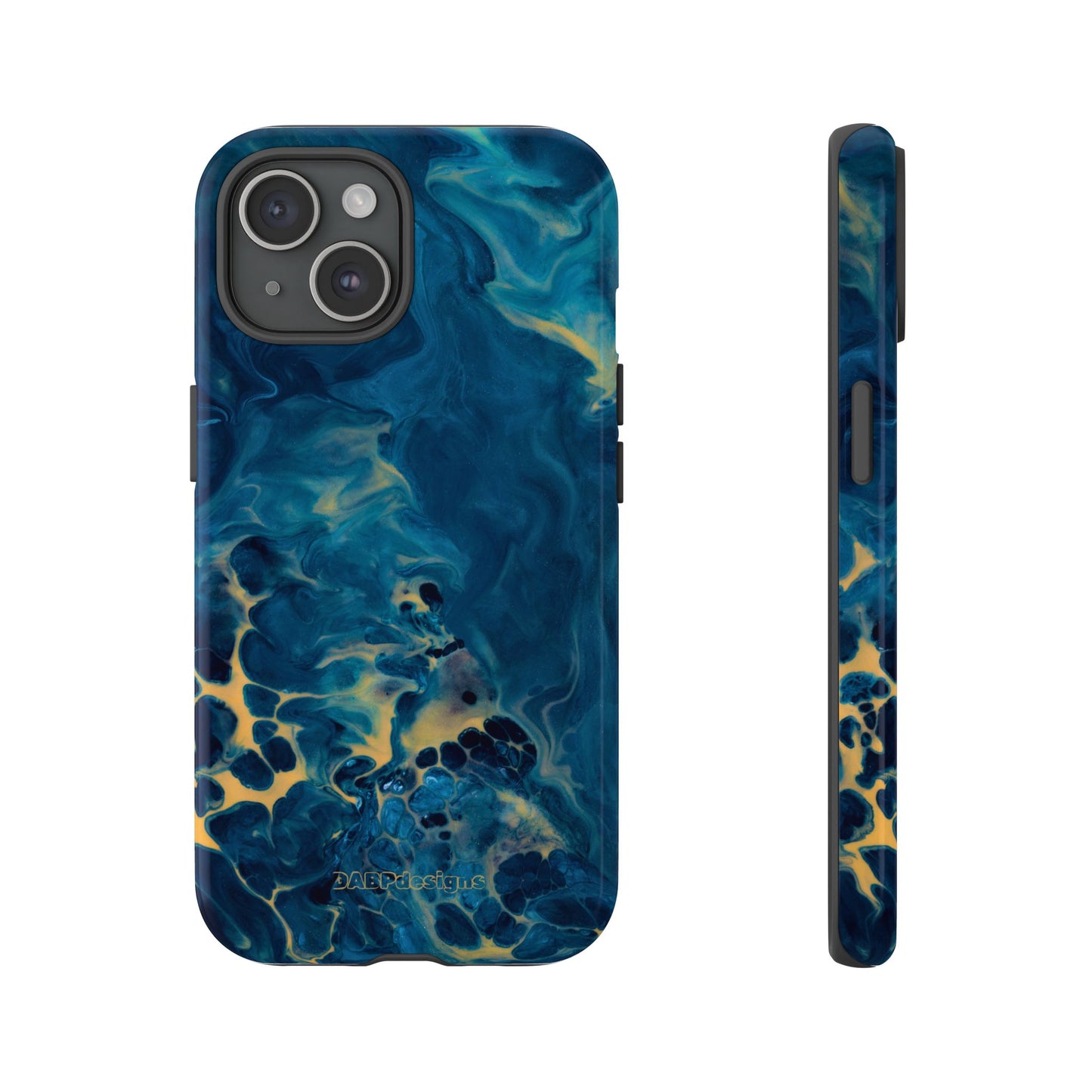 Tough Phone Case for iPhone, Samsung and Google Pixel - DABPdesigns Acrylic Abstract Design (v3)
