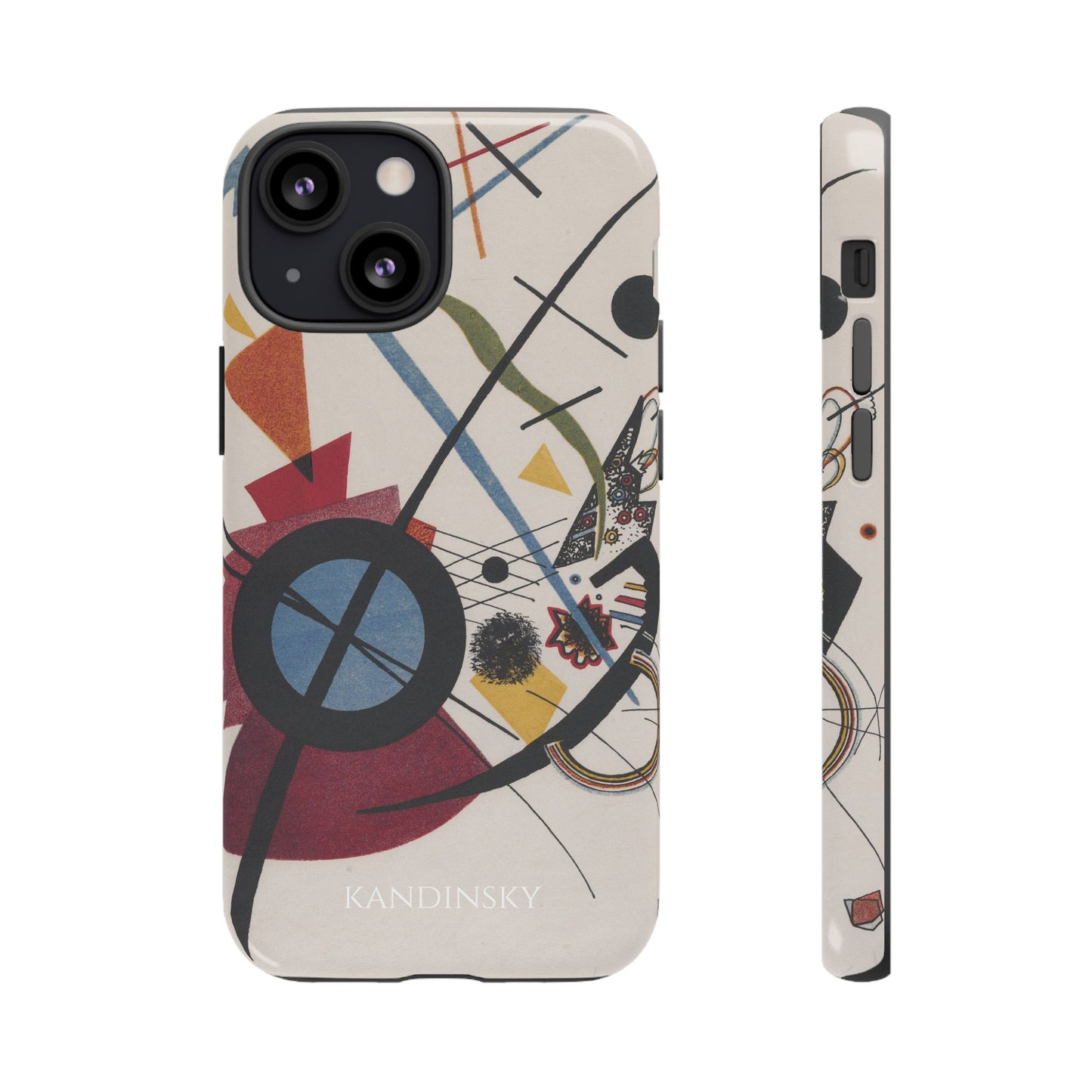 Tough Phone Case for iPhone, Samsung and Google Pixel - Kandinsky, Violett (1923)