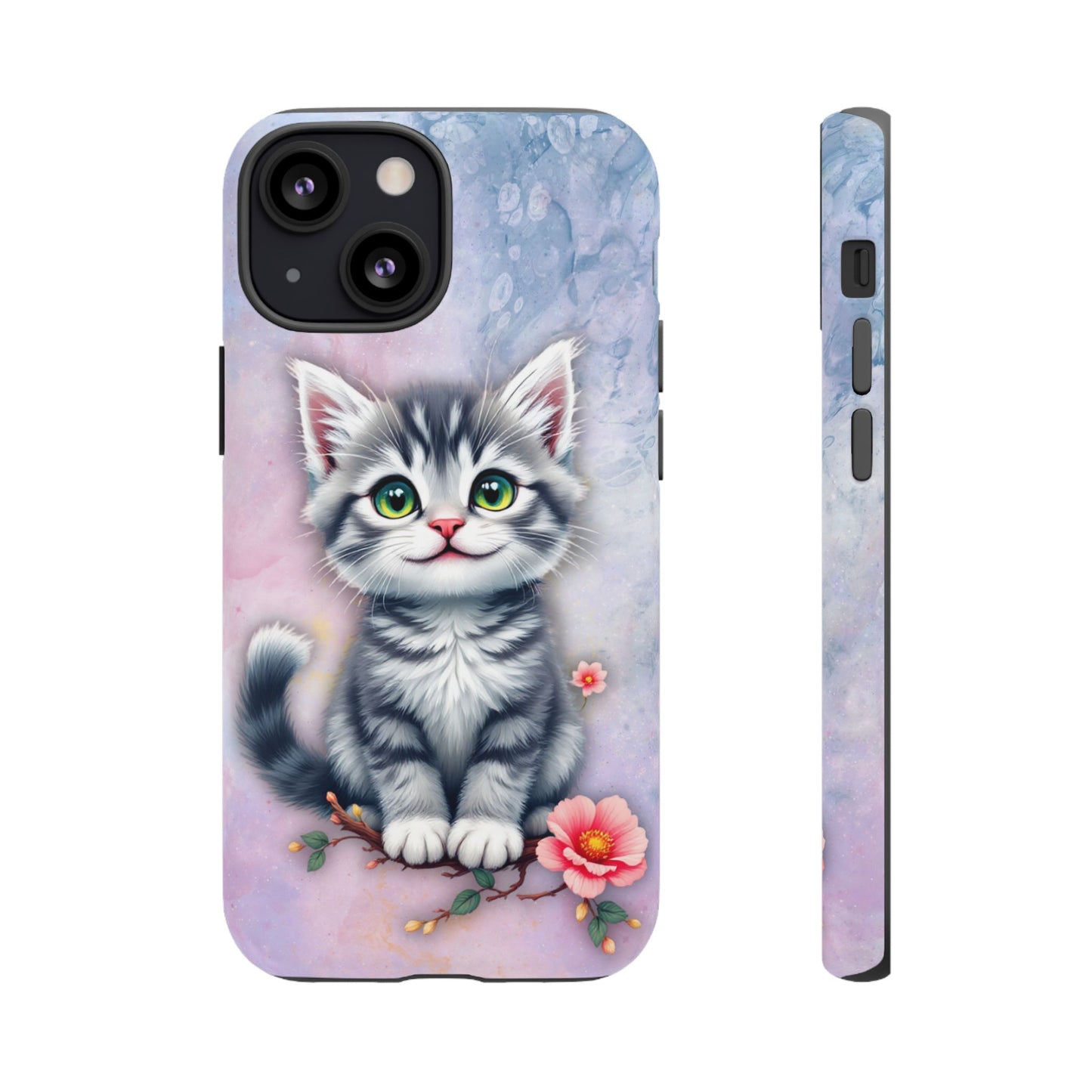 Tough Phone Case for iPhone, Samsung and Google Pixel - Dem Putty Tat Series (v1)