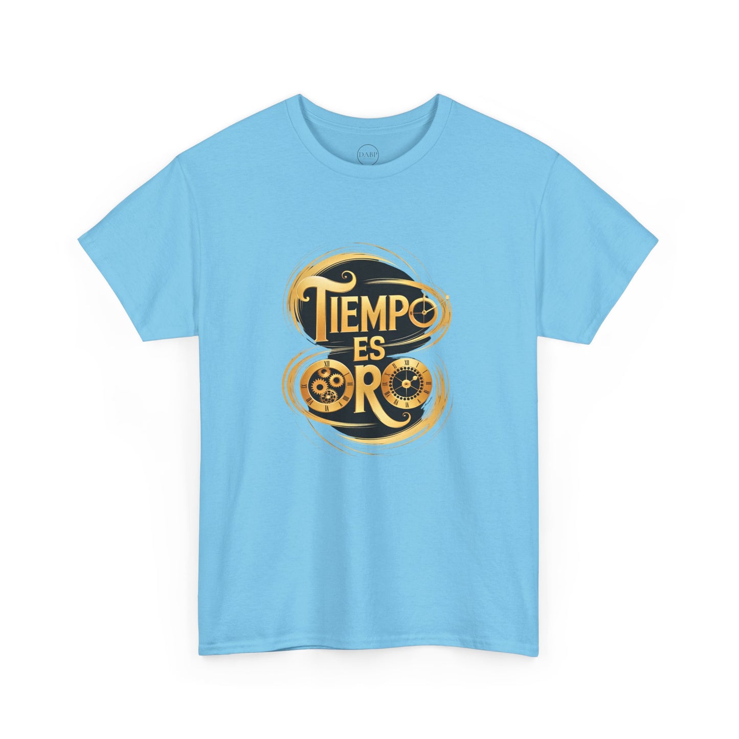 Gildan · 5000 Unisex Tee - Tiempo Es Oro – Stylish Motivational Design