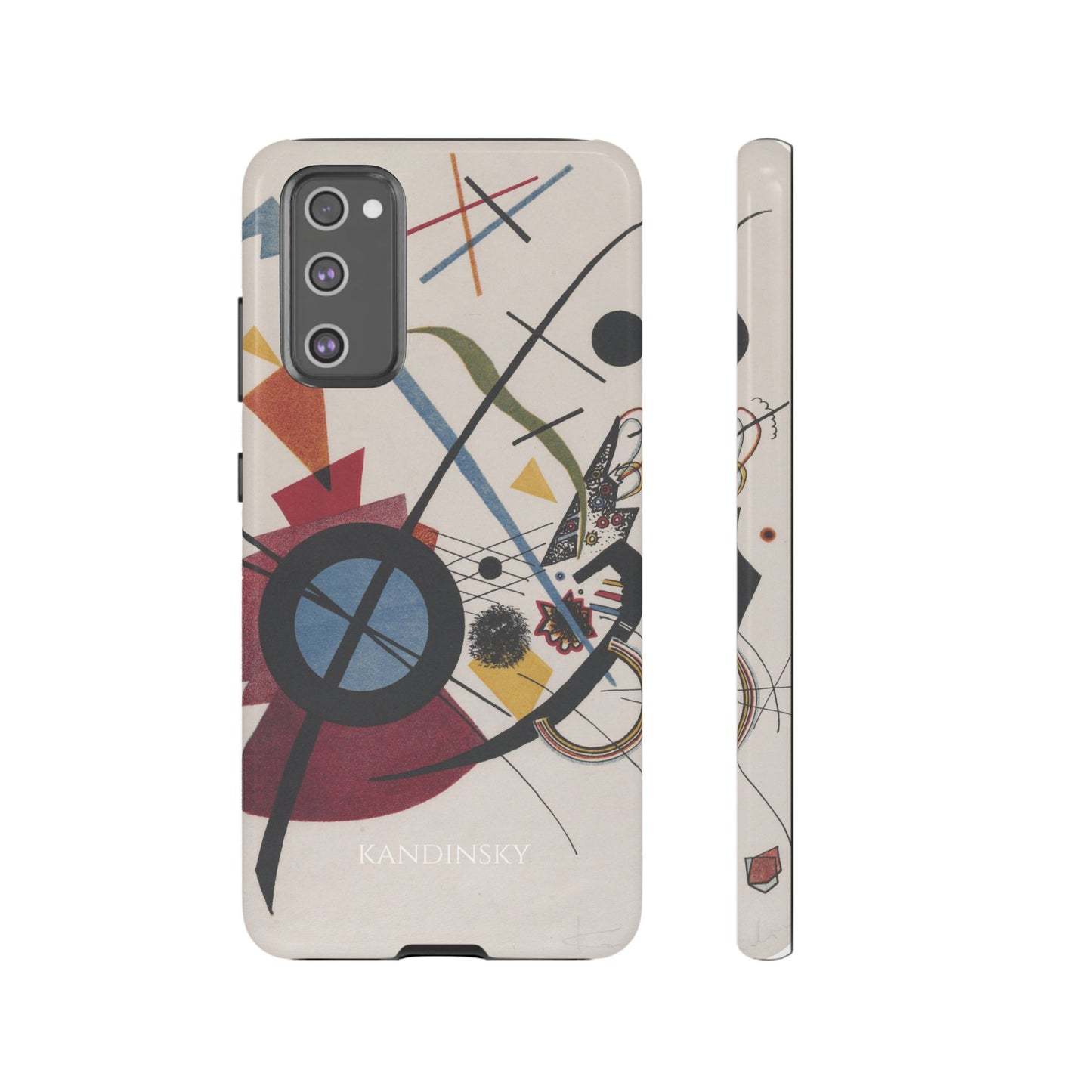 Tough Phone Case for iPhone, Samsung and Google Pixel - Kandinsky, Violett (1923)