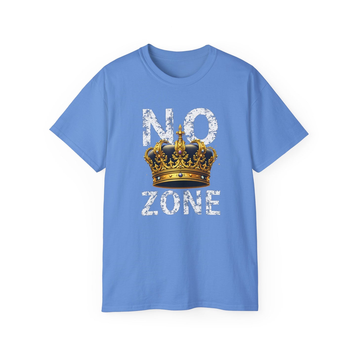 NO KINGS ZONE Graphic Tee | Streetwear T-Shirt with Royal Crown Design