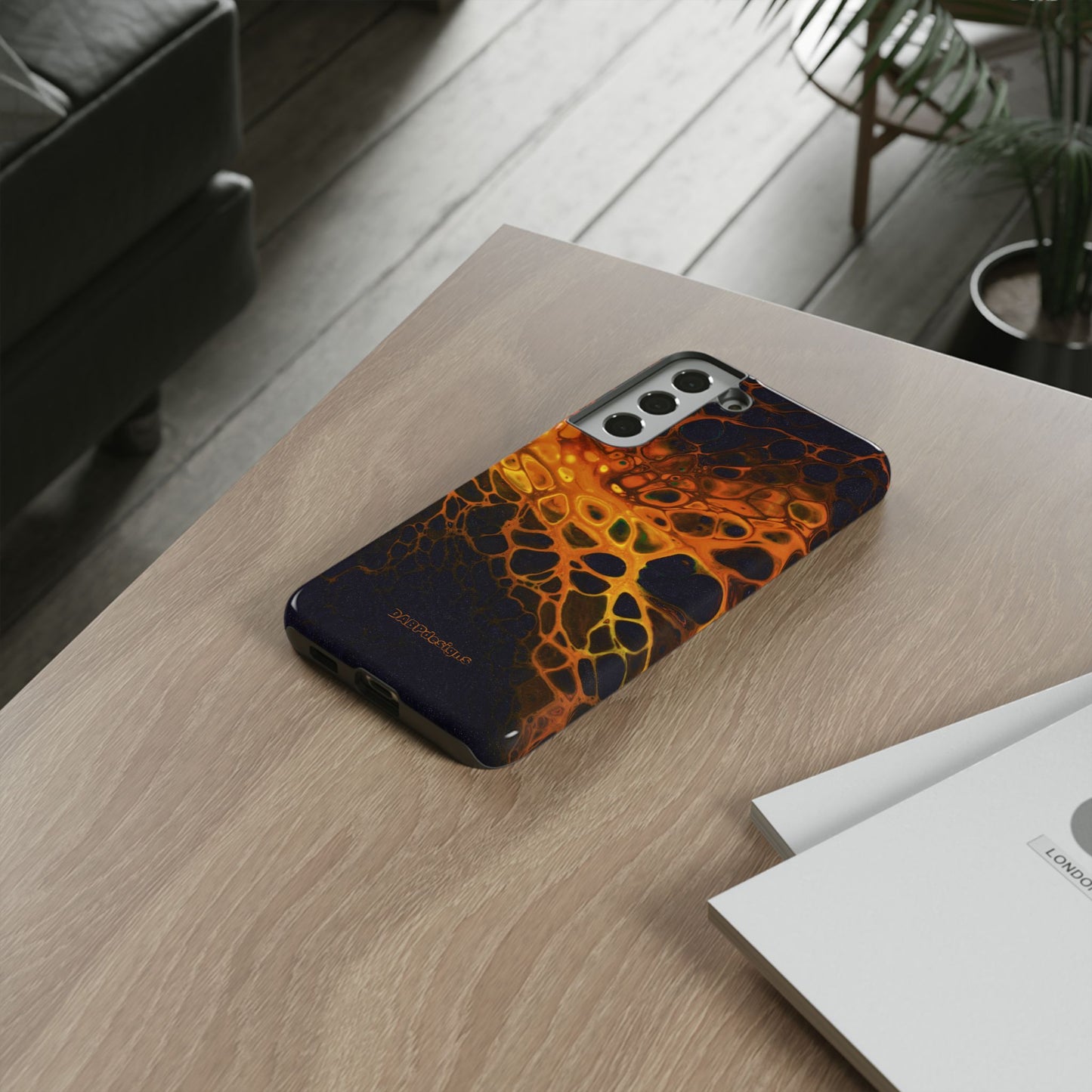 Tough Phone Case for iPhone, Samsung and Google Pixel - DABPdesigns Acrylic Abstract Design (v2)