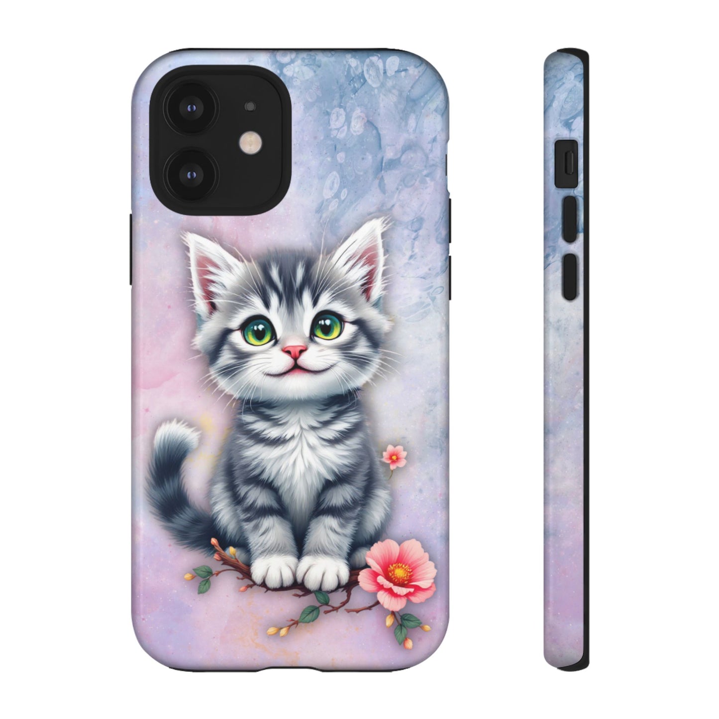 Tough Phone Case for iPhone, Samsung and Google Pixel - Dem Putty Tat Series (v1)