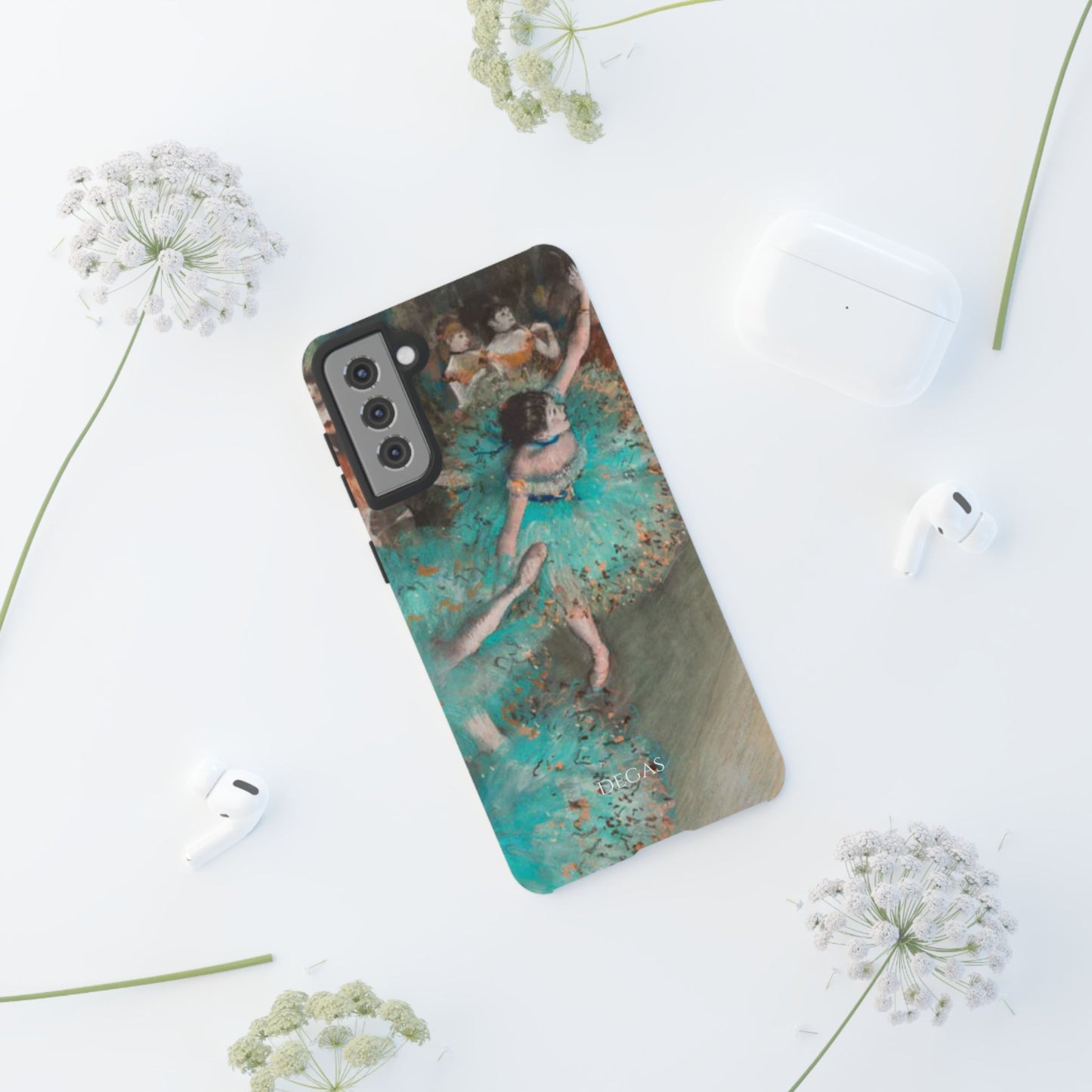 Tough Phone Case for iPhone, Samsung and Google Pixel - Degas, The Green Dancer (1877-79)