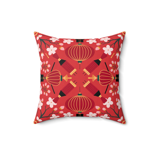 Chinese New Year Throw Pillow (v8)
