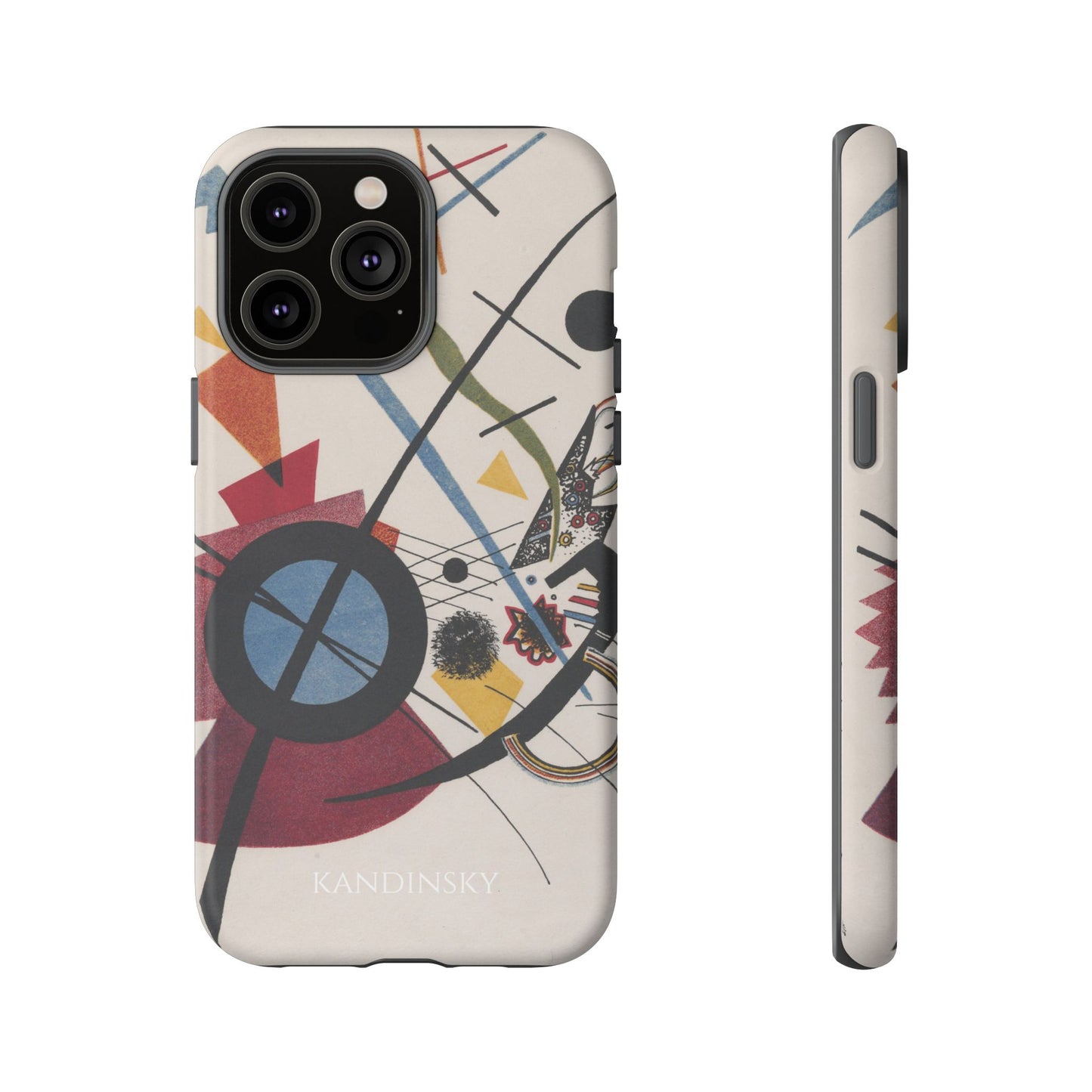 Tough Phone Case for iPhone, Samsung and Google Pixel - Kandinsky, Violett (1923)