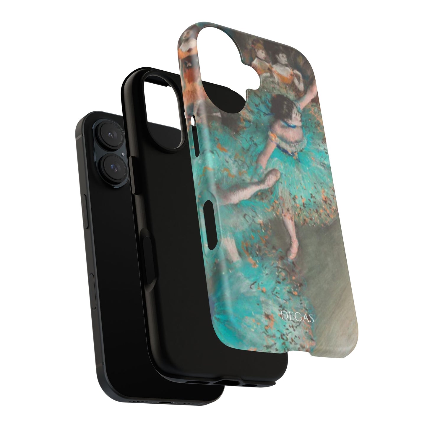 Tough Phone Case for iPhone, Samsung and Google Pixel - Degas, The Green Dancer (1877-79)